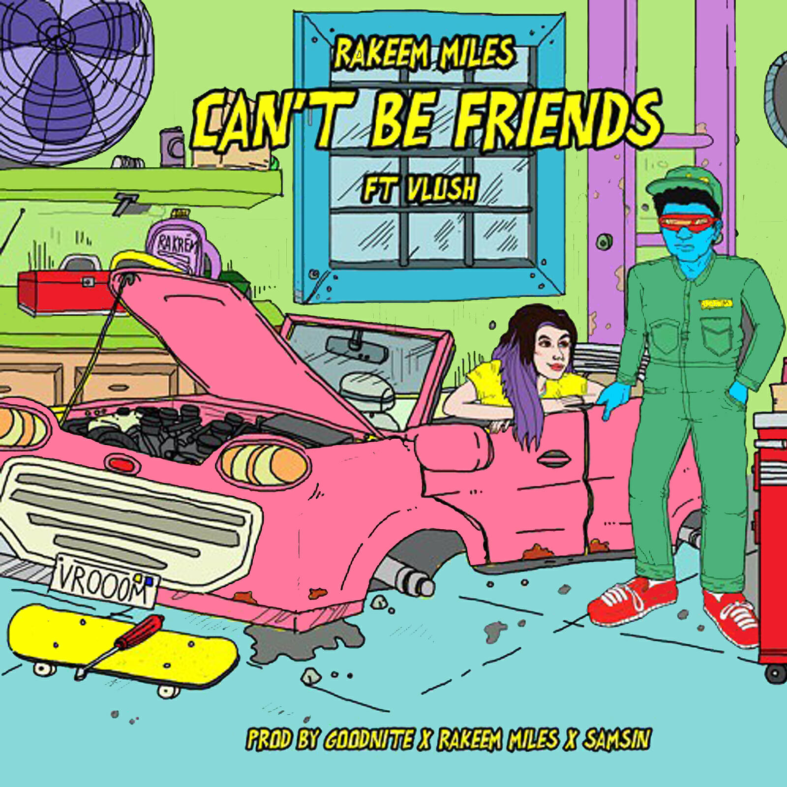Релиз Can't Be Friends (feat. Vlush)