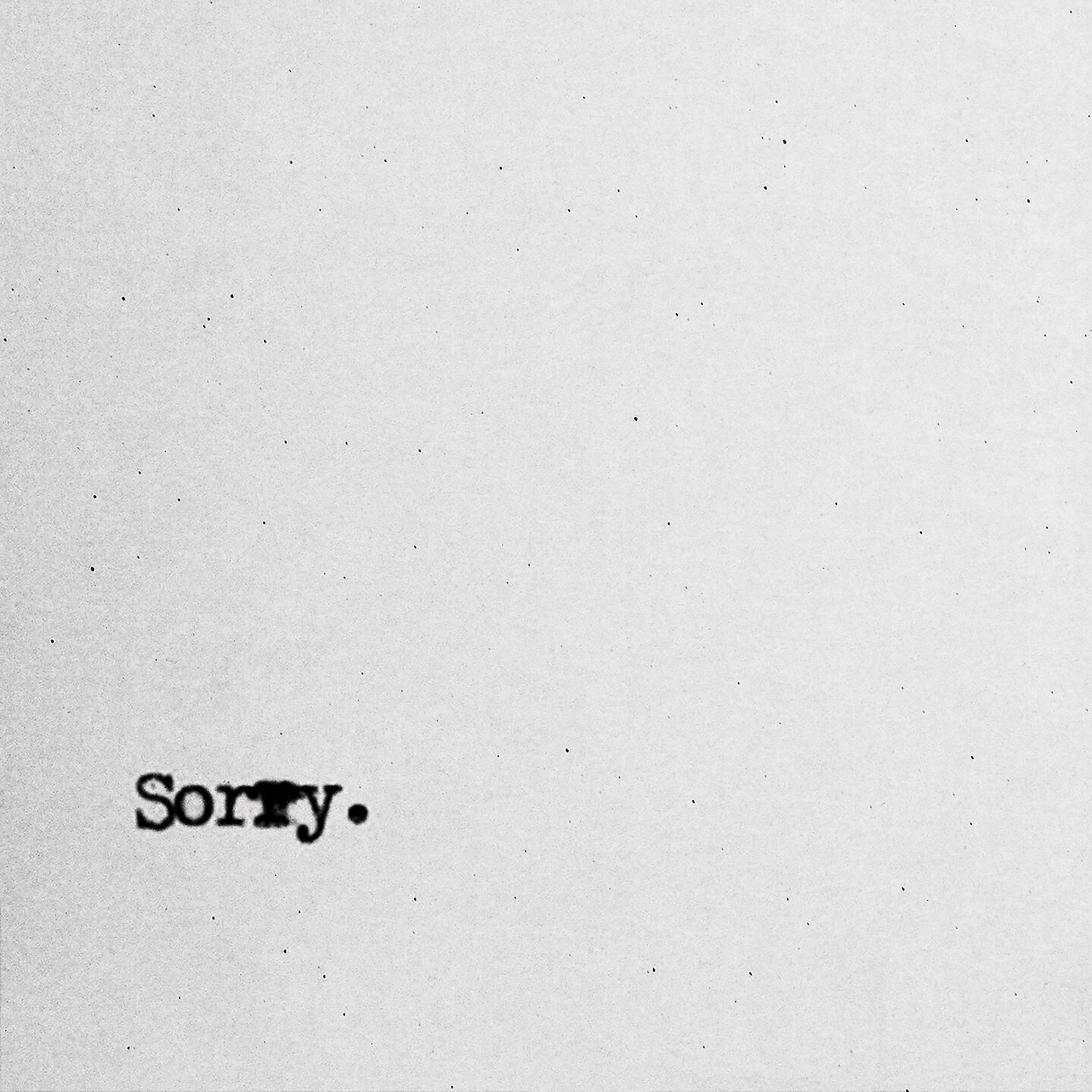 Постер альбома Sorry