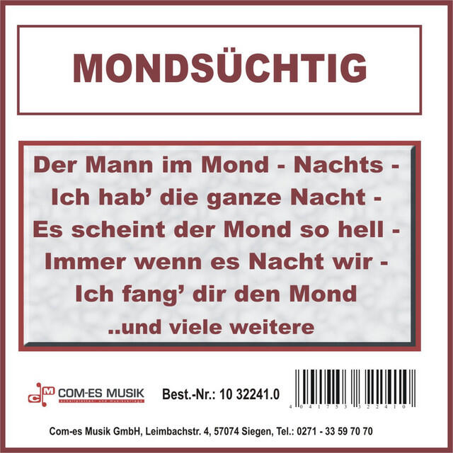 Трек Heut' scheint der Mond so schön
