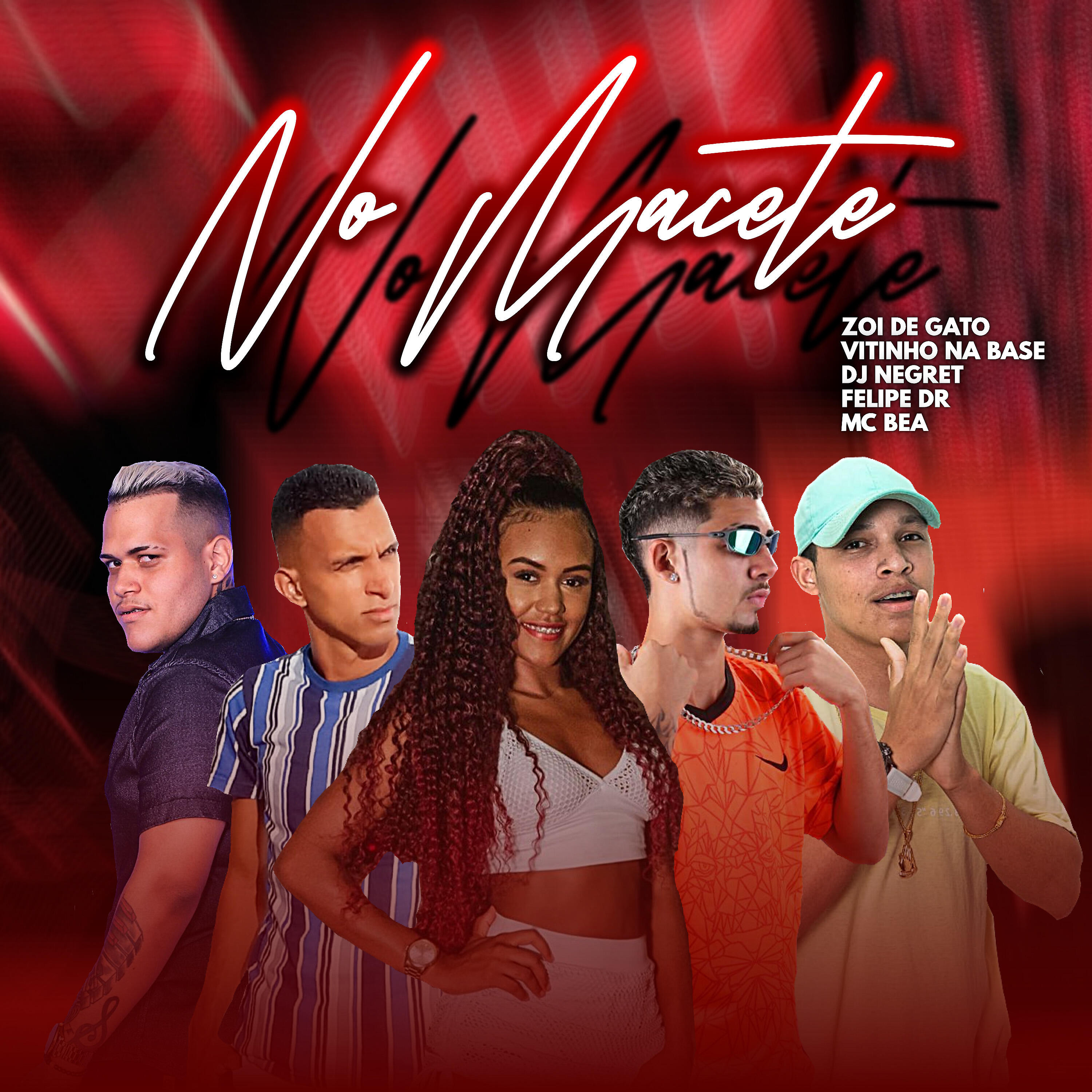 Скачать песню Zoi De Gato, Felipe DR, DJ Negret, Vitinho na Base, mc bea - No Macete бесплатно в MP3 для Android и iOS