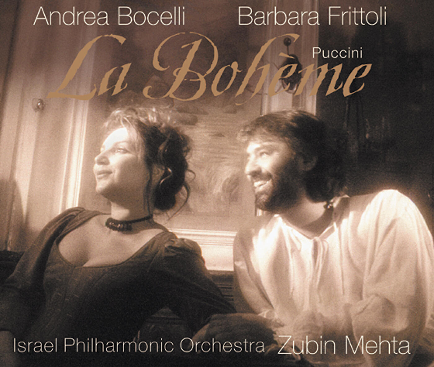 Eva Mei, Andrea Bocelli, Natale de Carolis, Barbara Frittoli, Paolo Gavanelli, Mario Luperi, התזמורת הפילהרמונית הישראלית, Zubin Mehta - Puccini: La Bohème / Act 4 - 