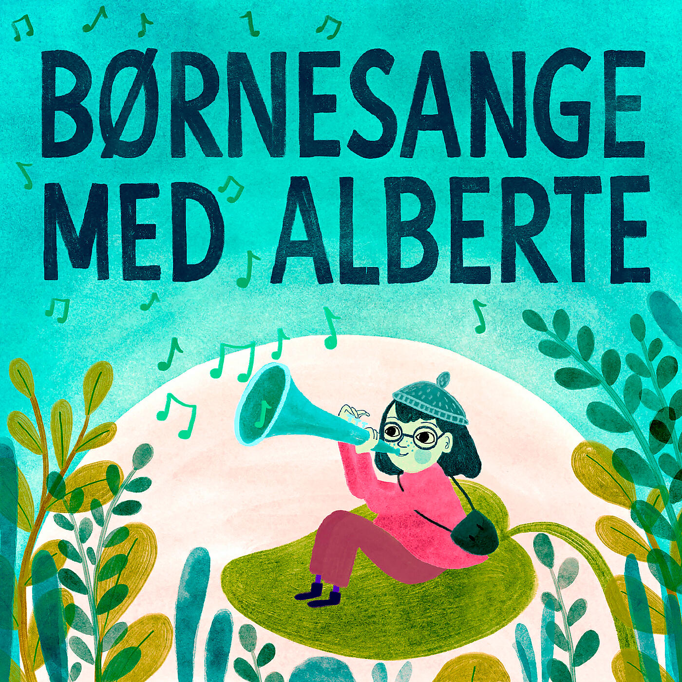 Релиз Børnesange med Alberte