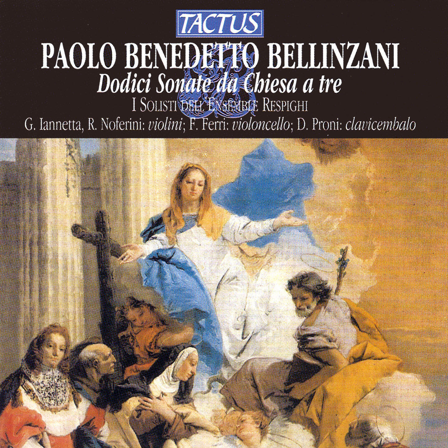 Релиз Bellinzani: 12 Suonate da chiesa a 3