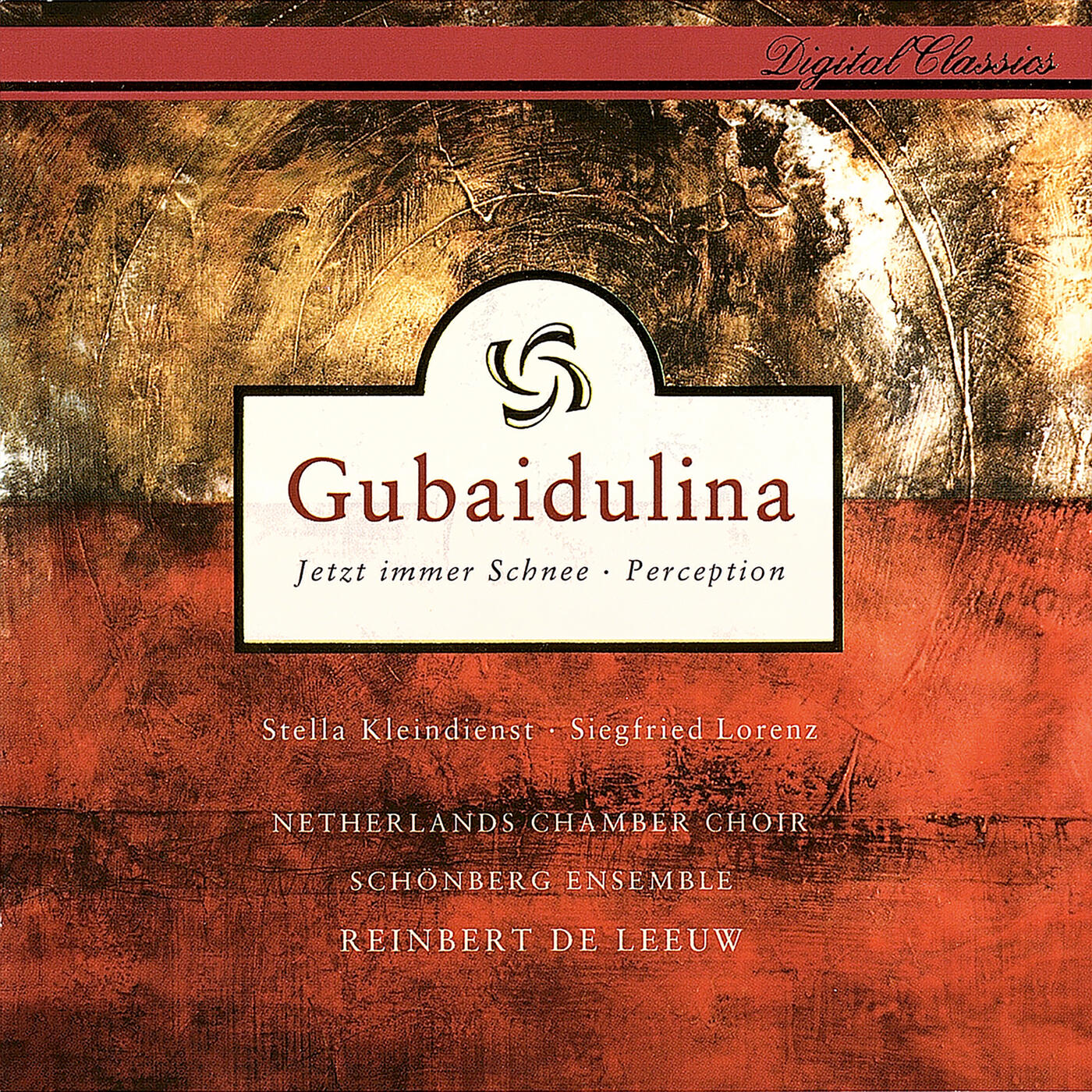 Релиз Gubaidulina: Jetzt immer Schnee; Perception
