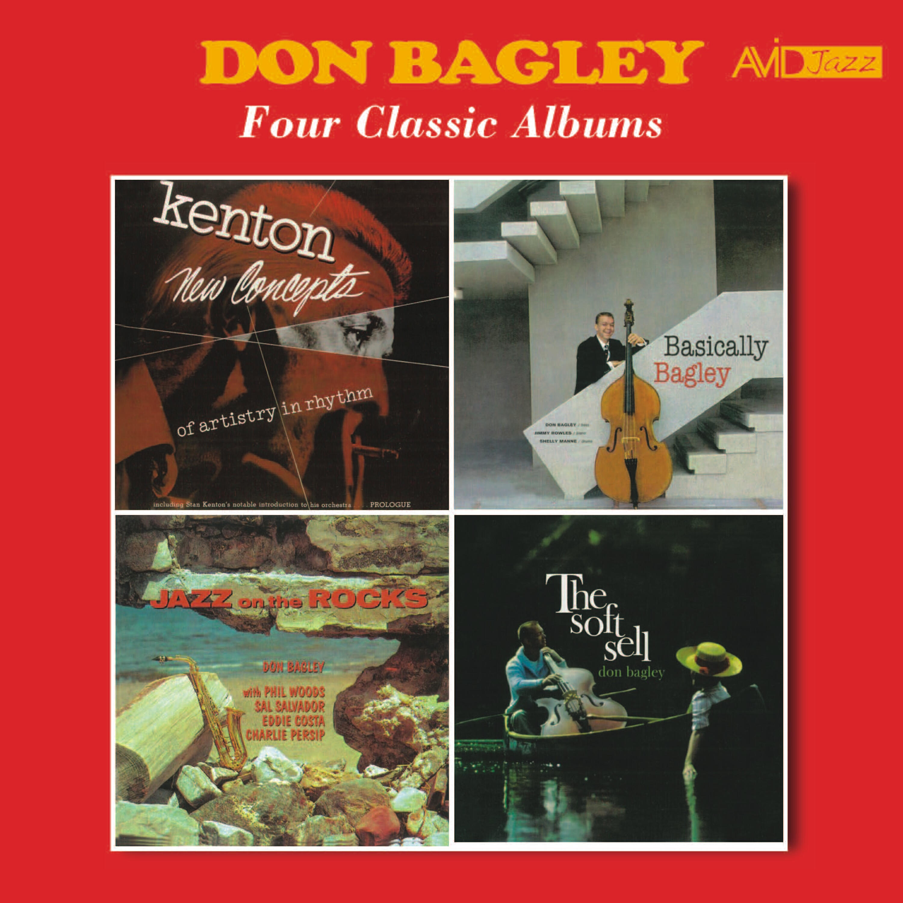 Релиз Four Classic Albums (Stan Kenton New Concepts of Artistry in Rhythm / Basically Bagley / Jazz on the Rocks / The Soft Sell) [Remastered]