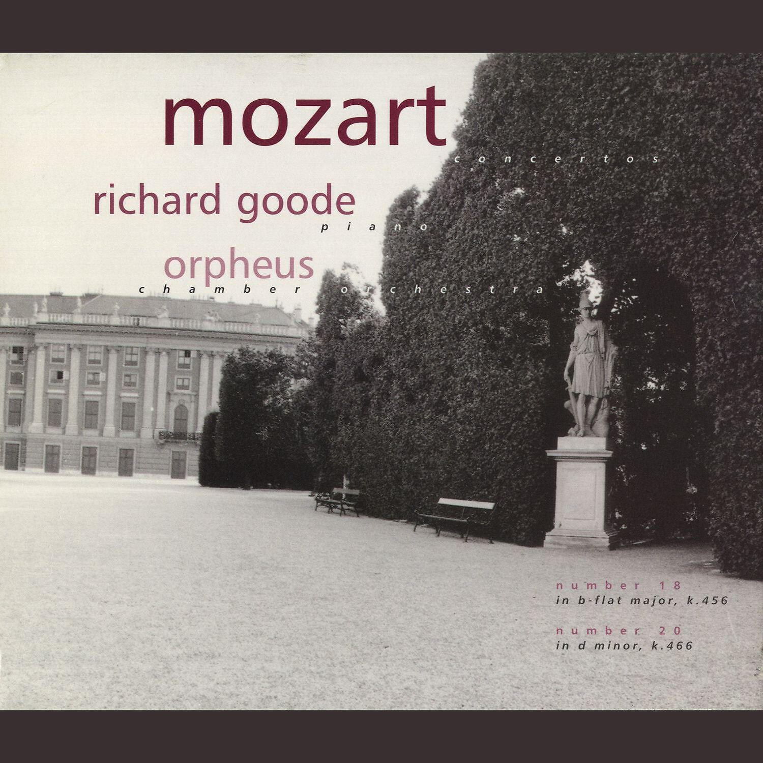 Релиз Mozart Concertos No. 18 In B-Flat Major, K. 456 And No. 20 In D Minor, K. 466