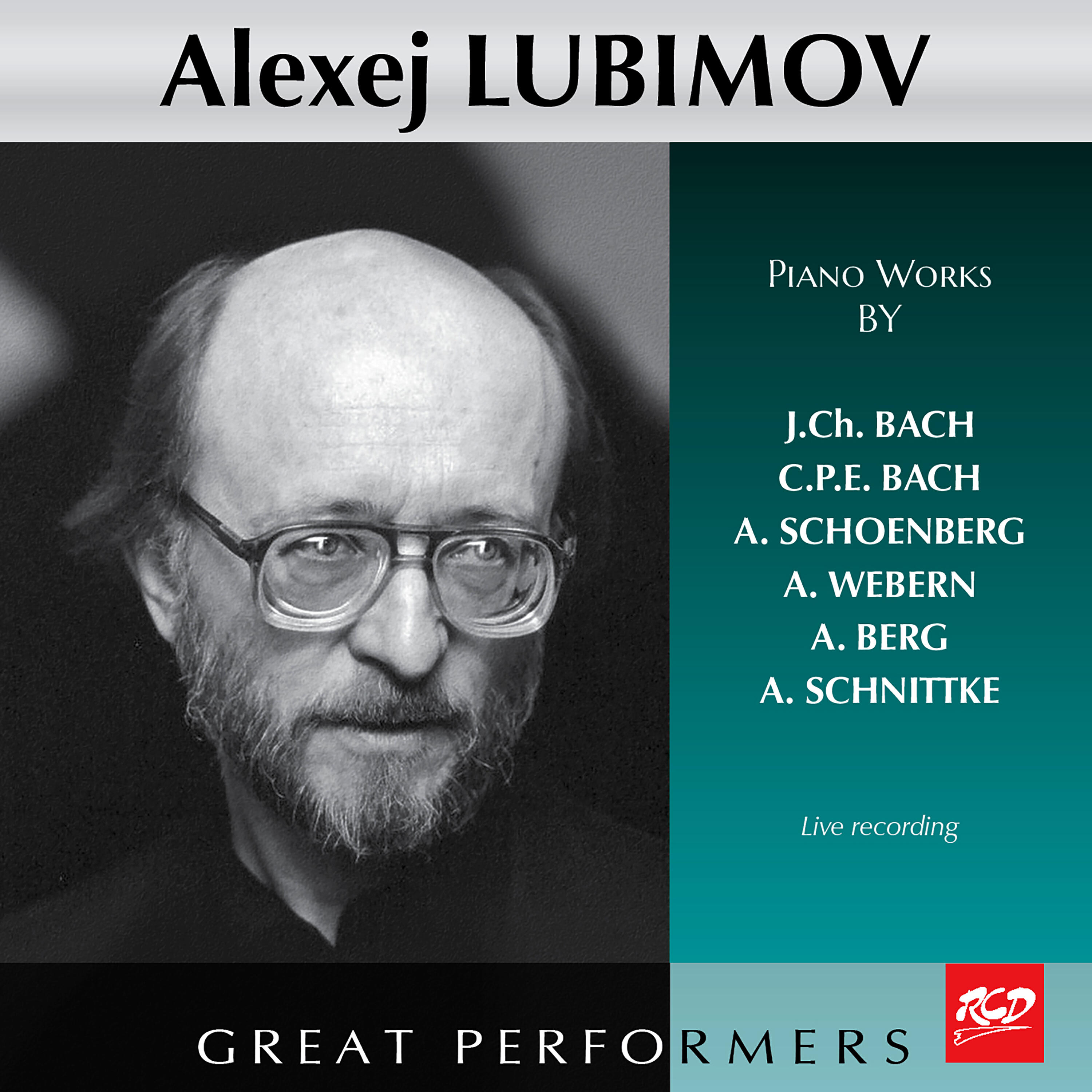 Релиз J.C. Bach, C.P.E. Bach, Schoenberg & Others: Piano Works (Live)