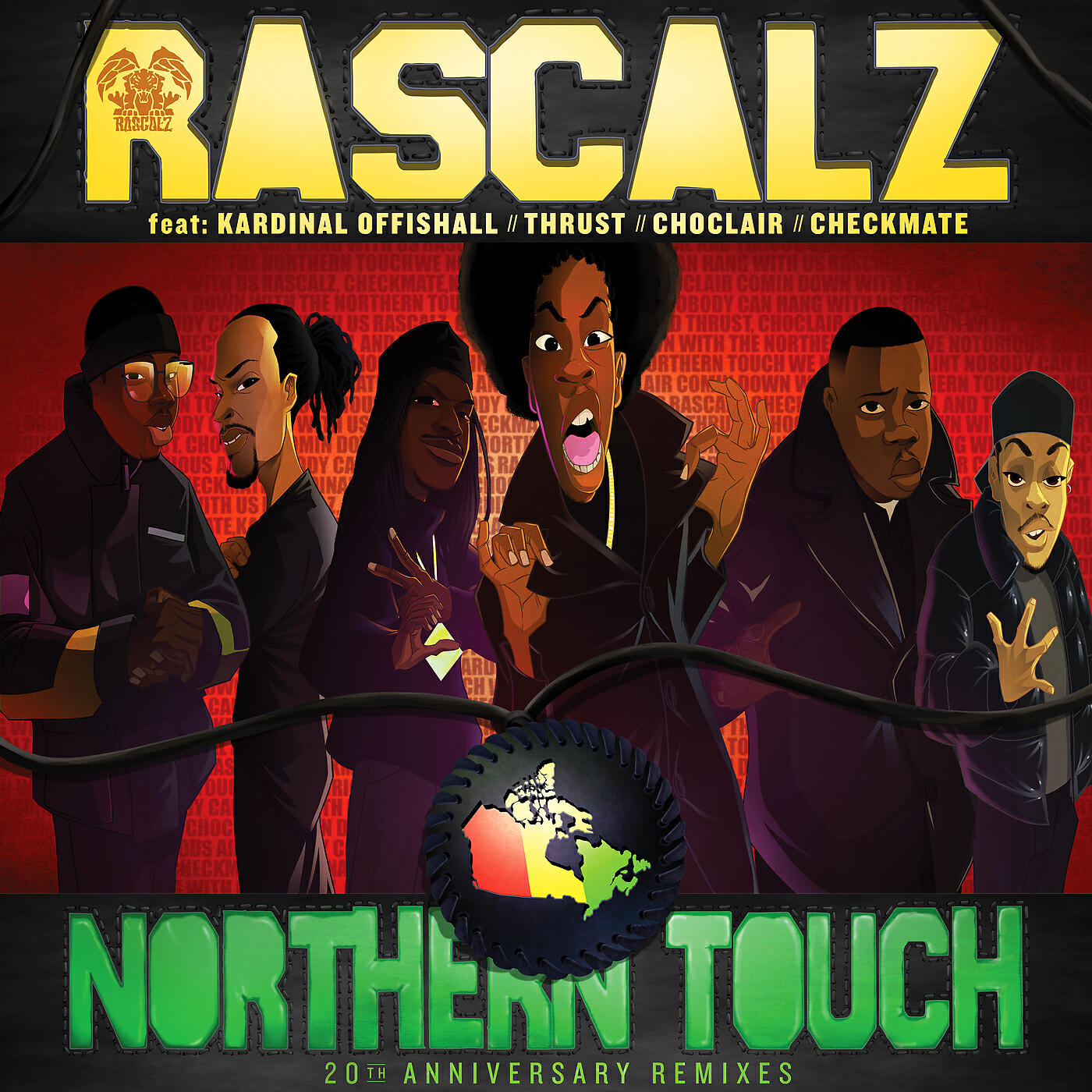 Rascalz, Kardinal Offishall, Thrust, Choclair, Checkmate - Northern Touch (2018 Mix)