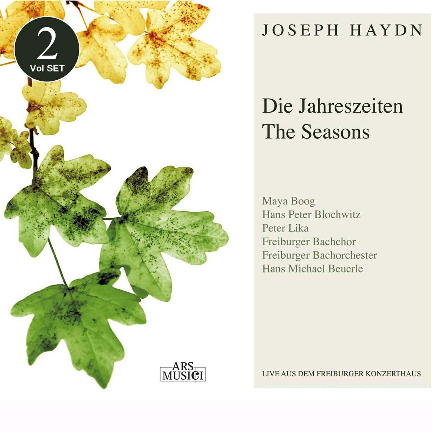 Релиз J. Haydn: Die Jahreszeiten