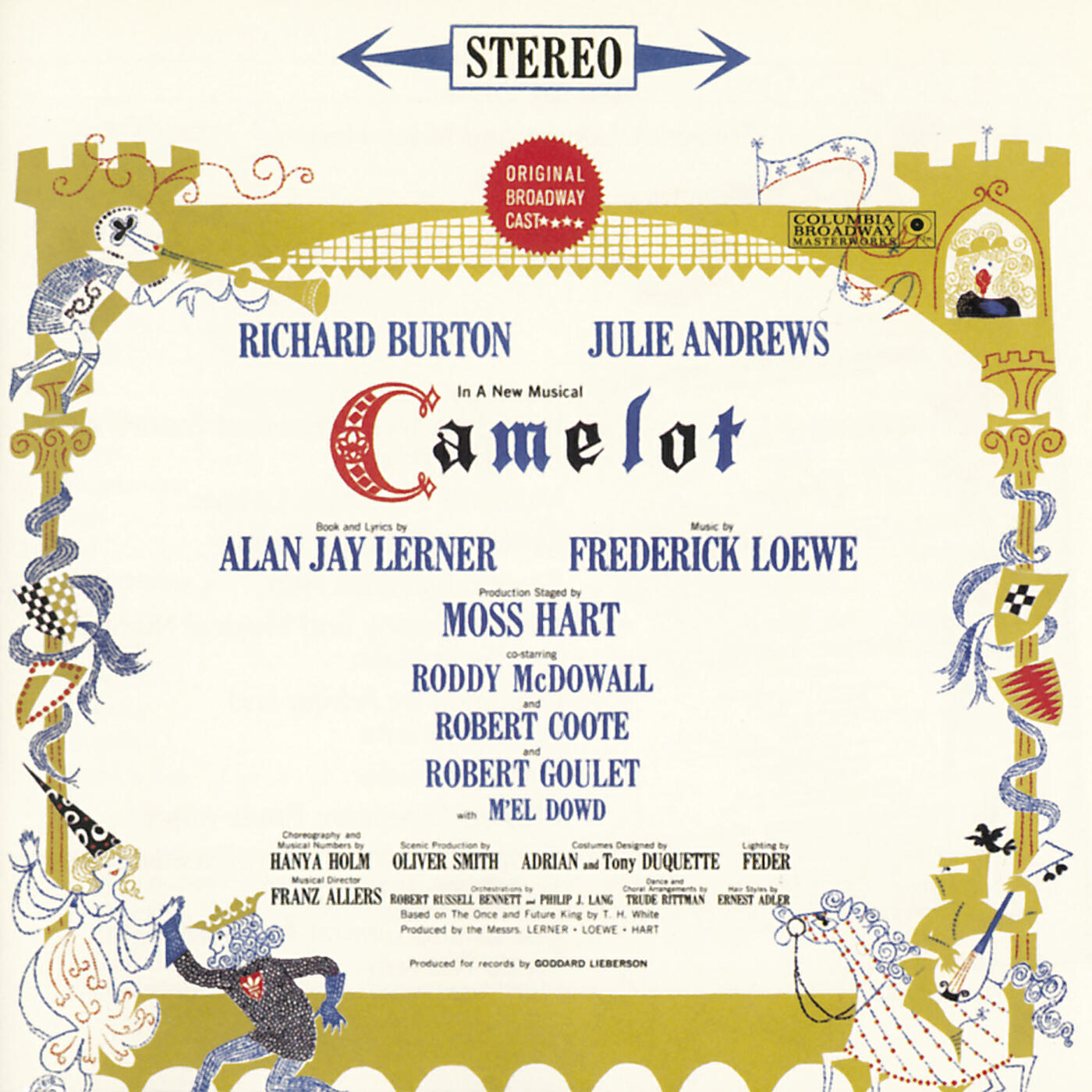 Постер альбома Camelot (Original Broadway Cast Recording)