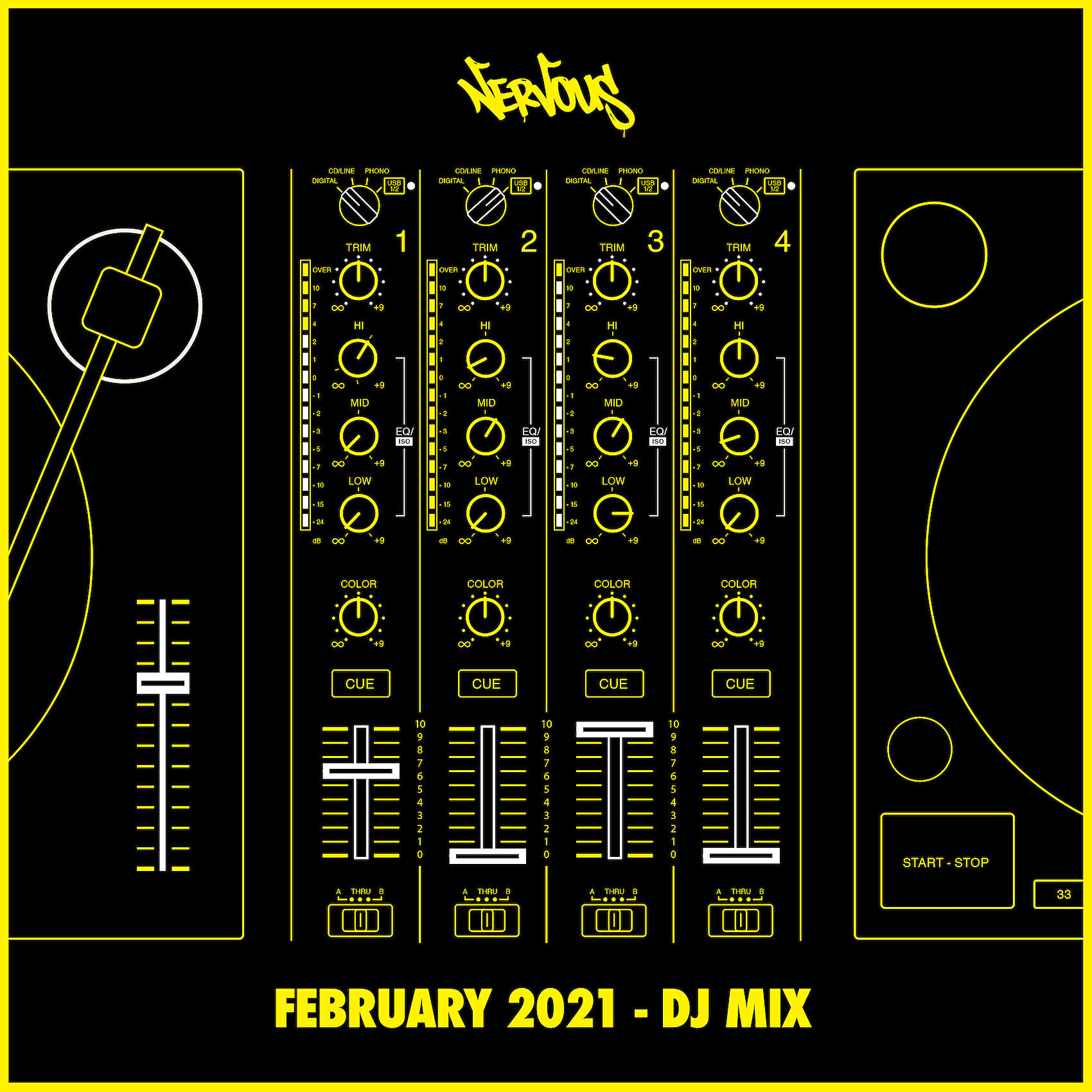Релиз Nervous February 2021 (DJ Mix)