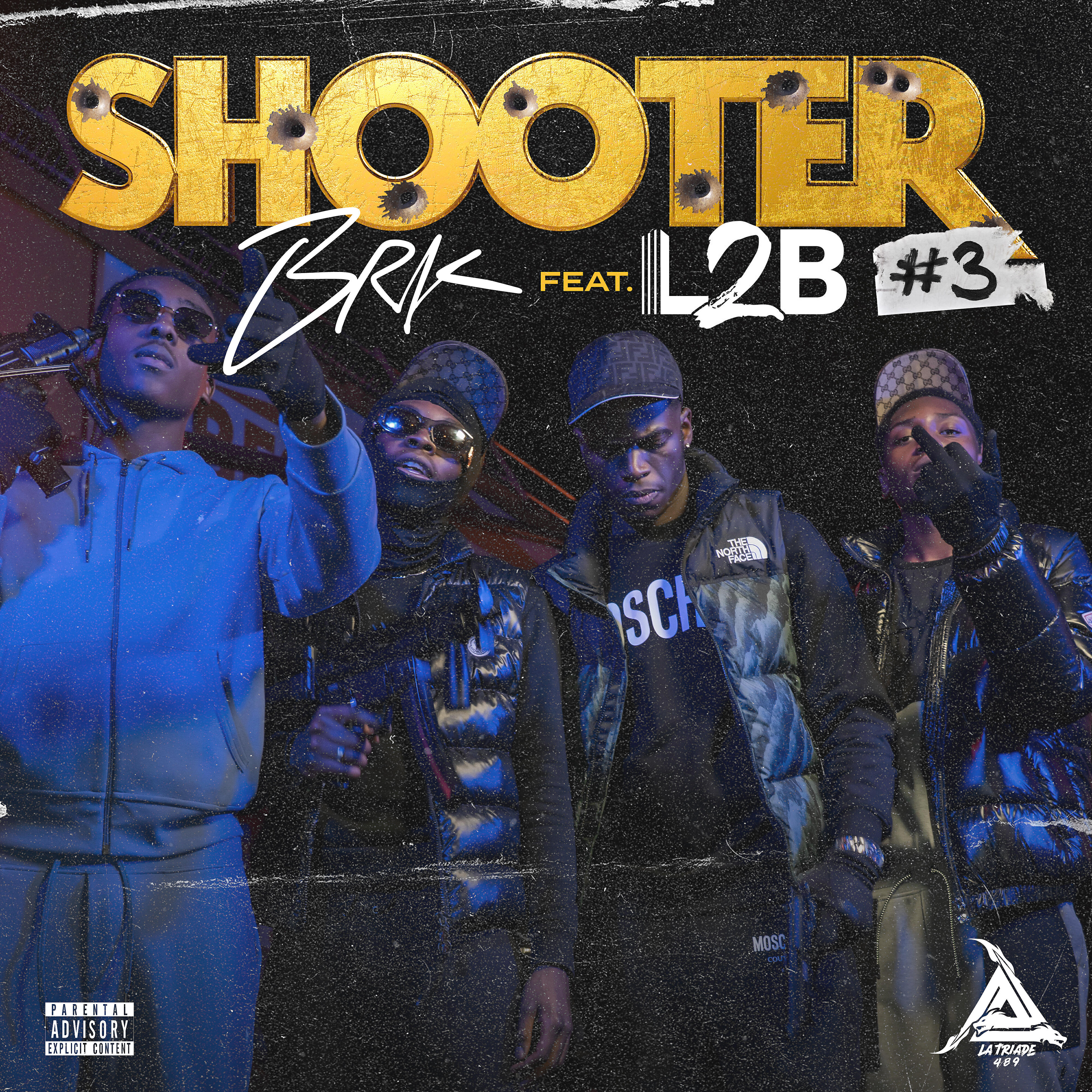Скачать песню B. R. K., L2B Gang - Shooter #3 (feat. L2B Gang) бесплатно в MP3 для Android и iOS