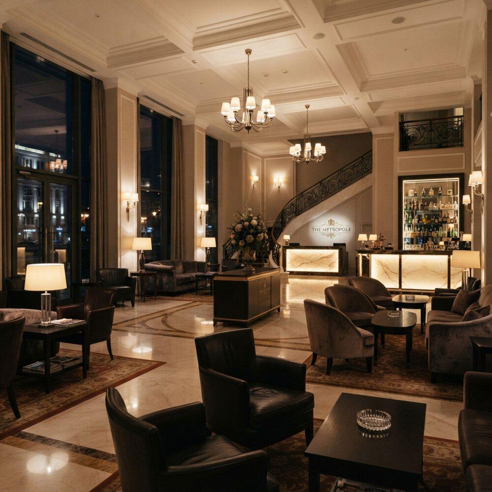 Релиз Лаундж Фойе в Элегантном Отеле (Lounge Foyer in an Elegant Hotel)