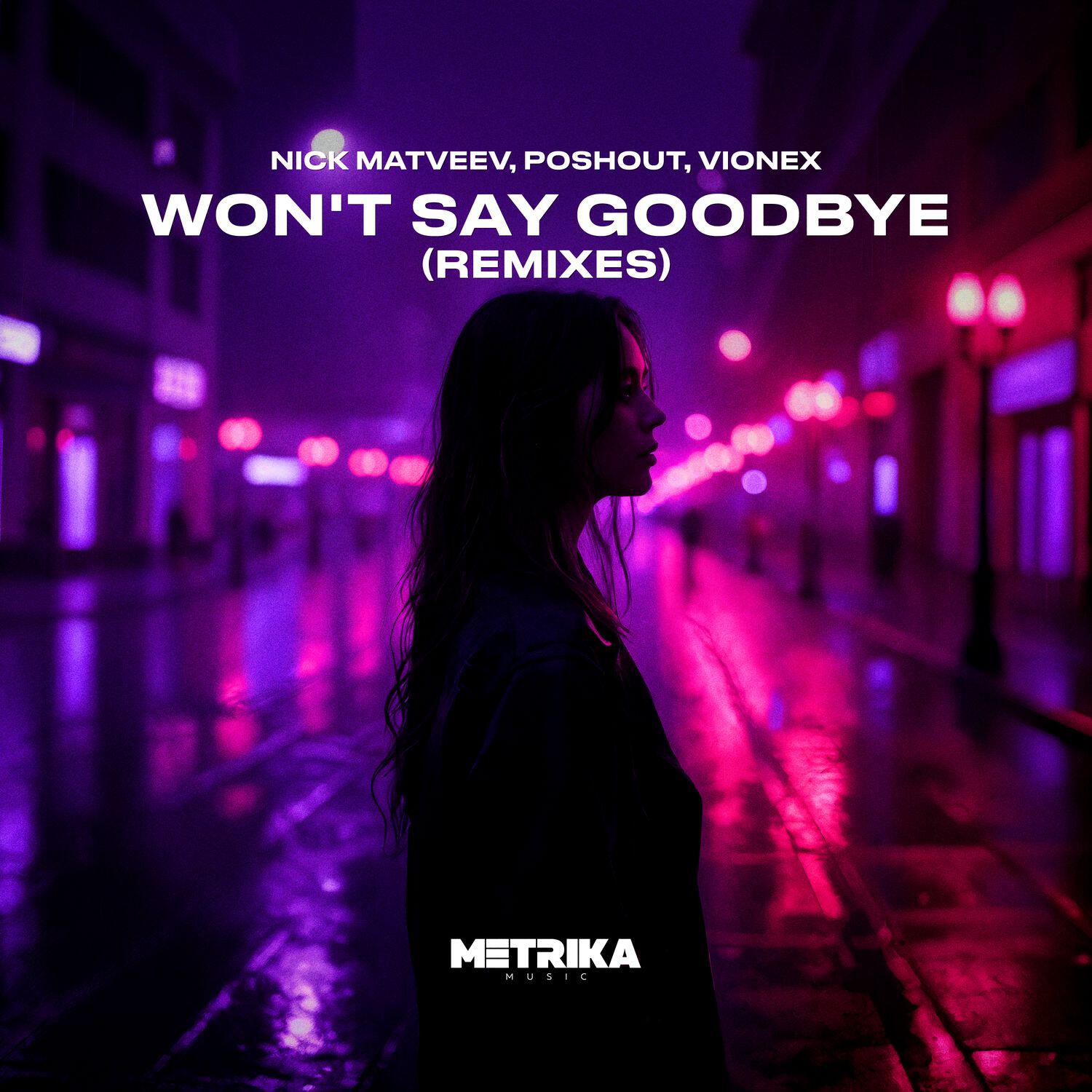 Релиз Won't Say Goodbye (Remixes)