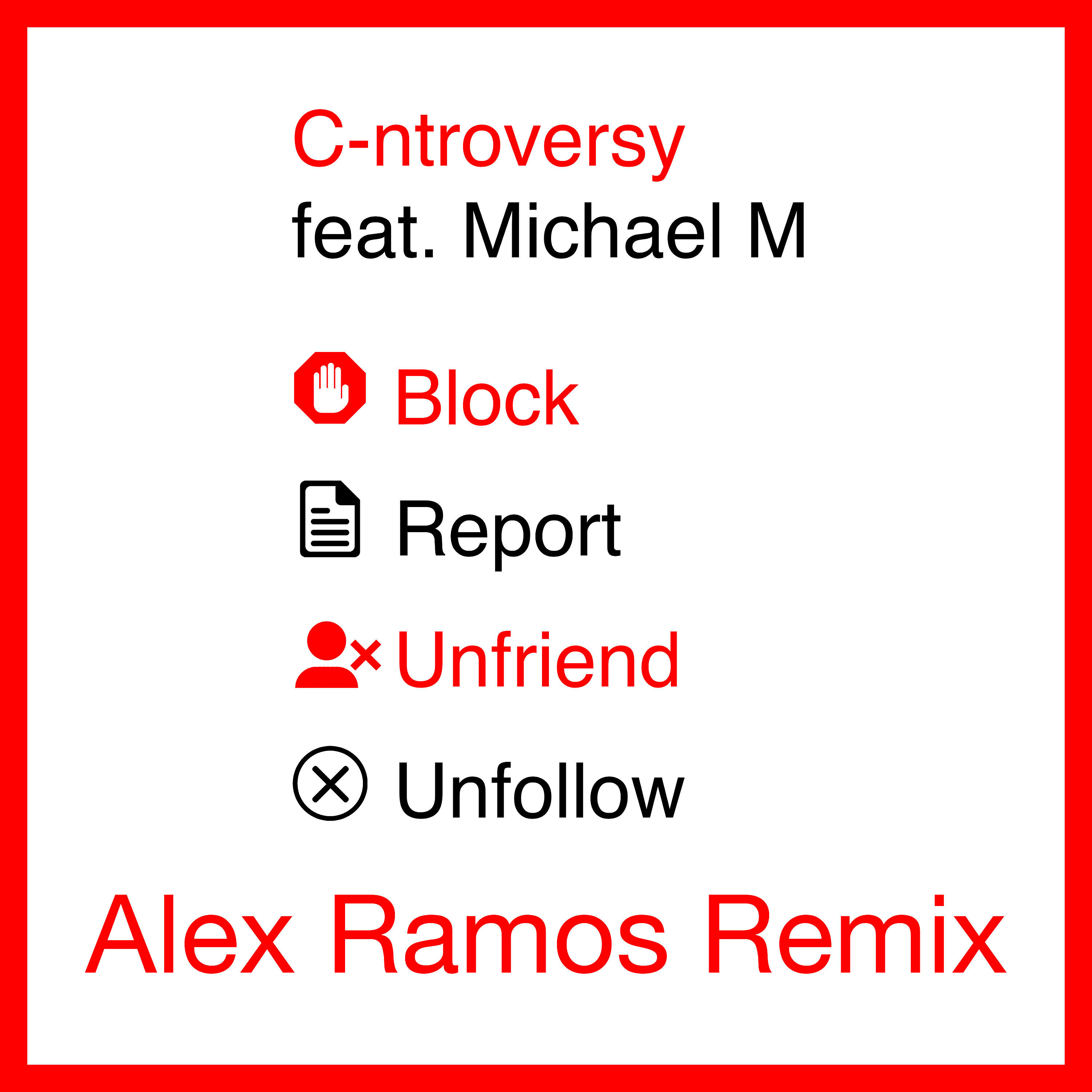 Релиз Block Report Unfriend Unfollow (Alex Ramos Remix)
