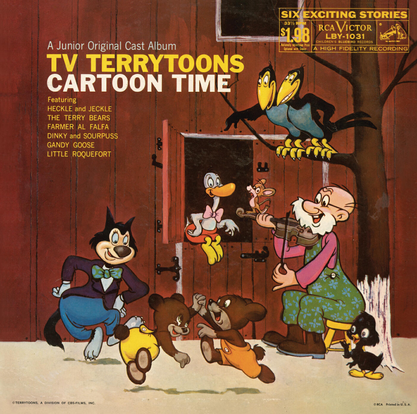 Релиз TV Terrytoon Cartoon Time