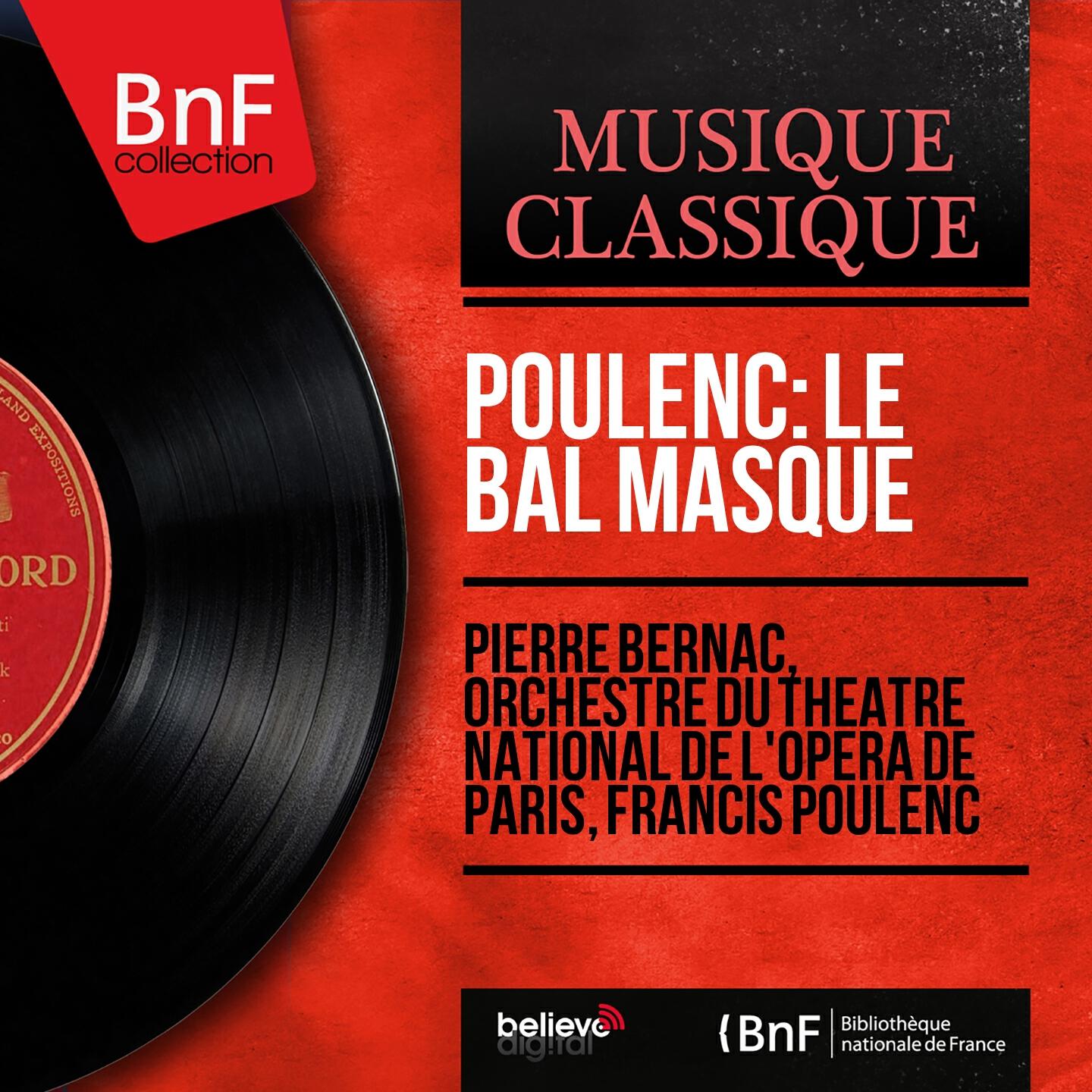 Релиз Poulenc: Le bal masqué (Mono Version)