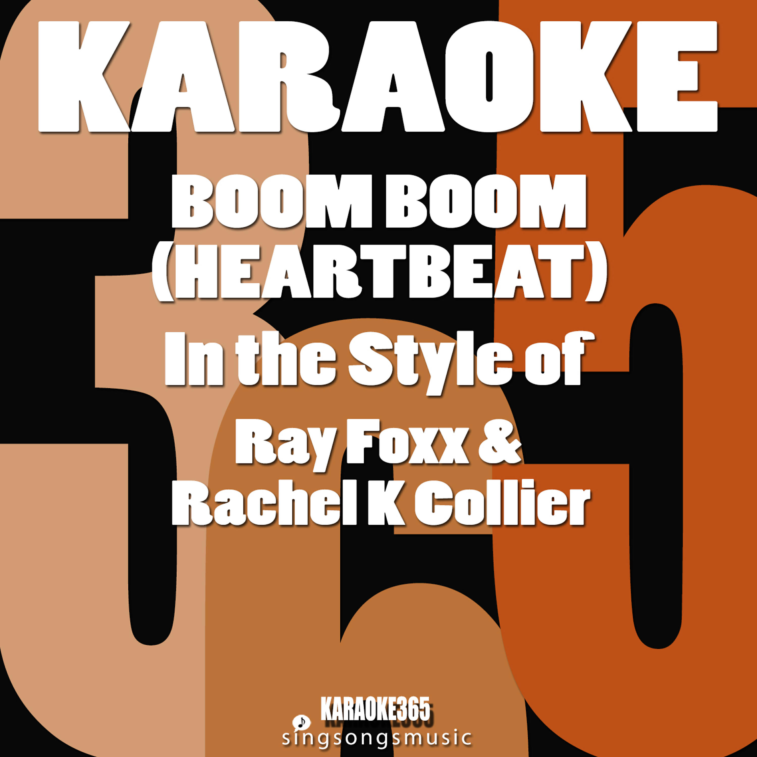 Релиз Boom Boom (Heartbeat) [In the Style of Ray Foxx & Rachel K Collier] [Karaoke Version] - Single