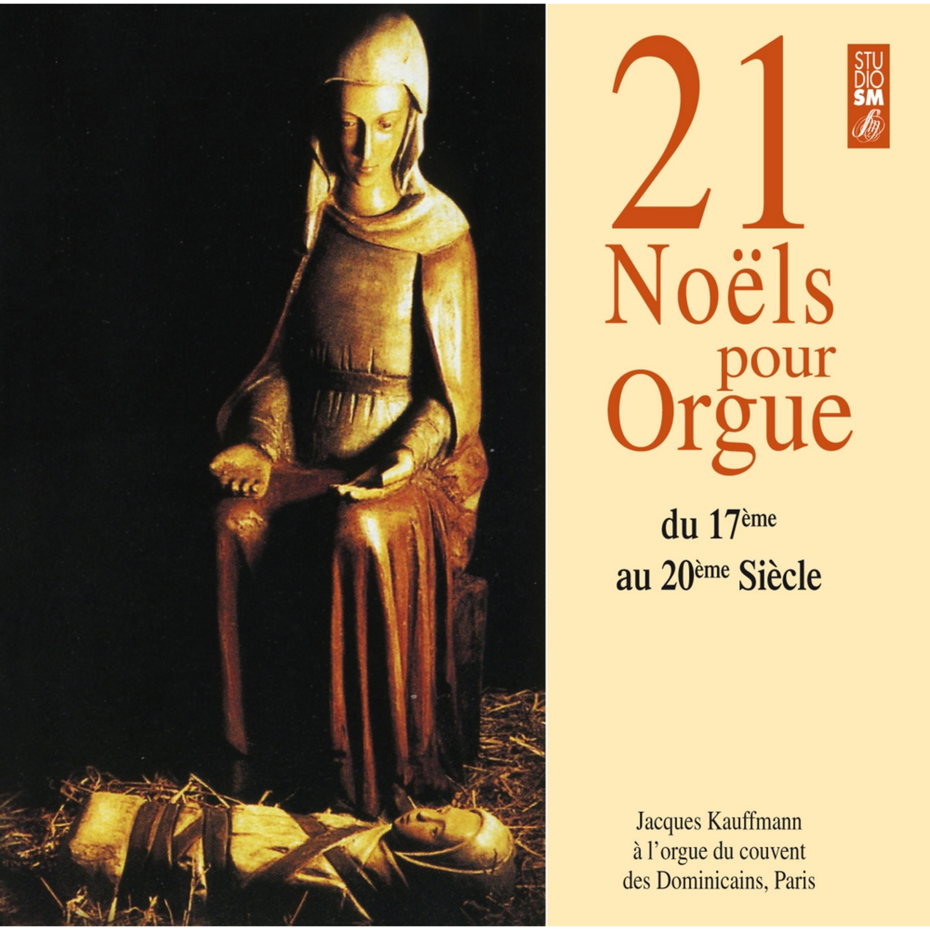 Релиз Jacques Kauffmann: 21 Noëls pour Orgue