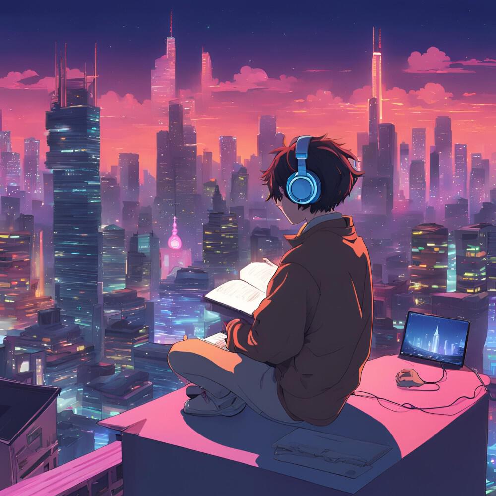 Релиз Neon Rise: Study Beats Lofi