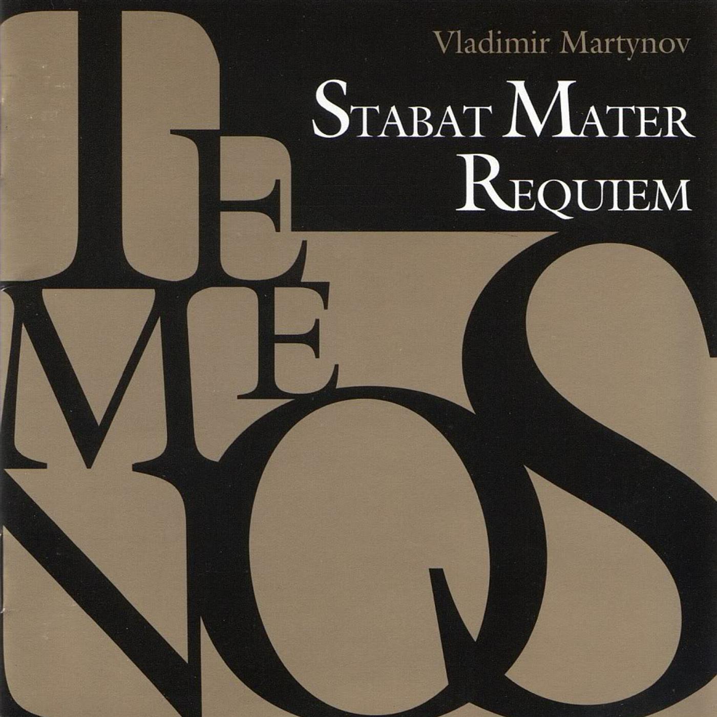 Релиз Stabat Mater / Requiem (Temenos)