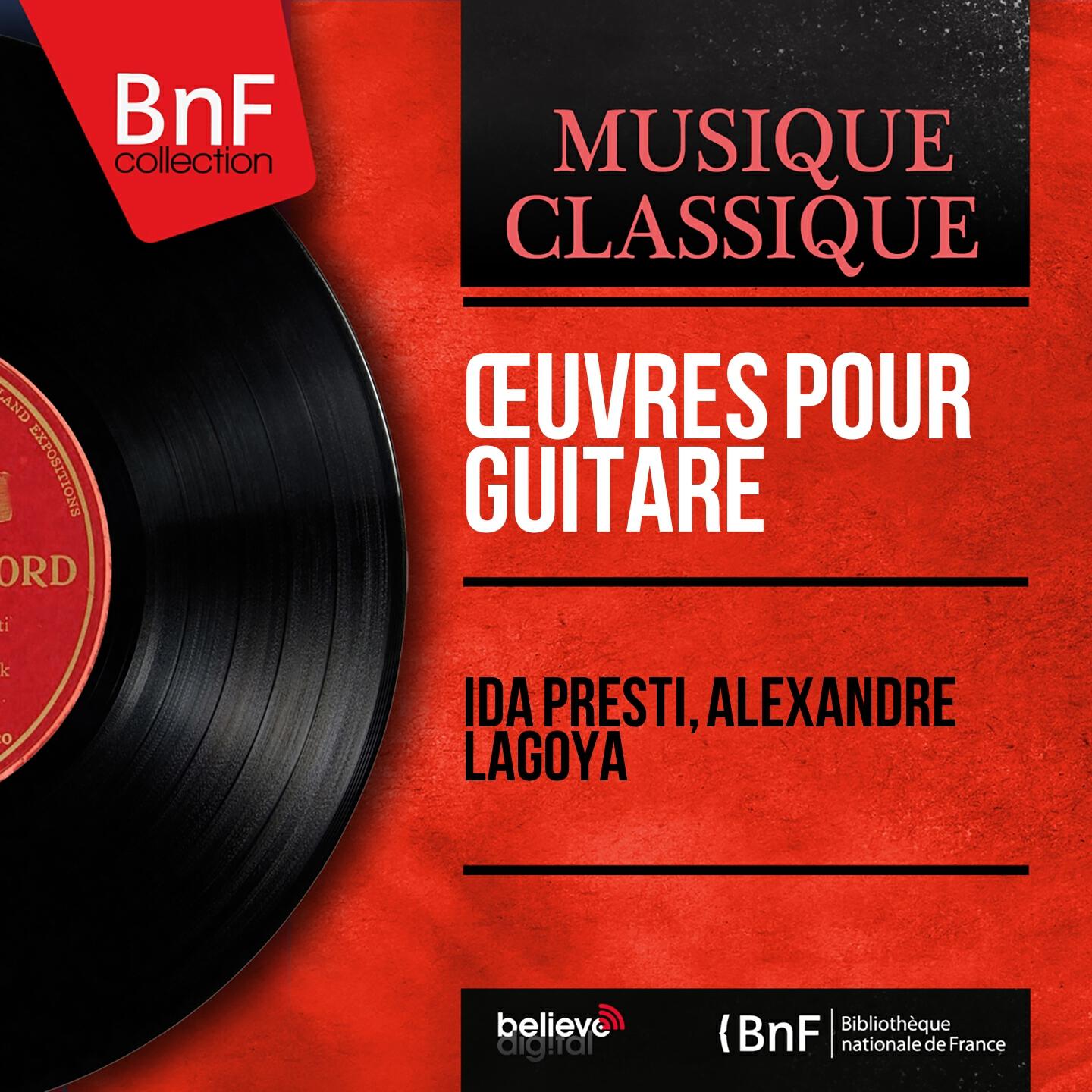 Релиз Œuvres pour guitare (Mono Version)