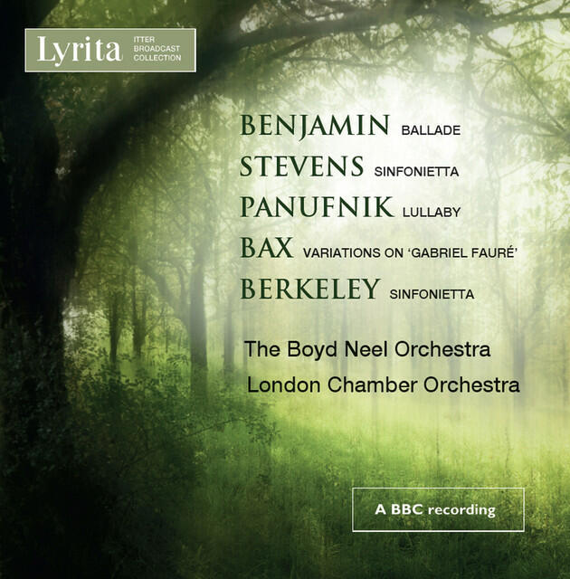 Постер альбома Benjamin, Stevens, Panufnik, Bax & Berkeley: Works for String Orchestra