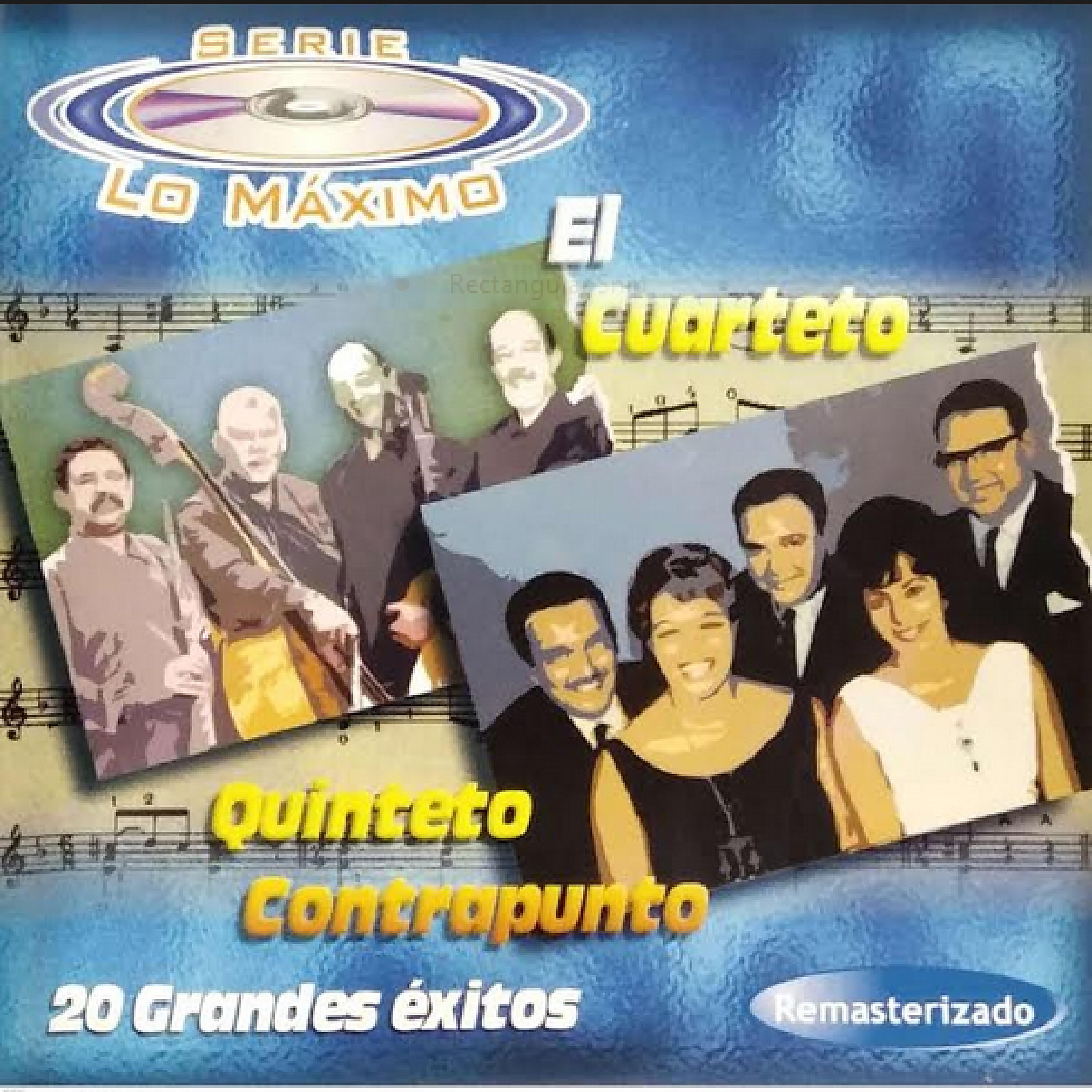 Релиз 20 Grandes Exitos: El Cuarteto y Quinteto Contrapunto