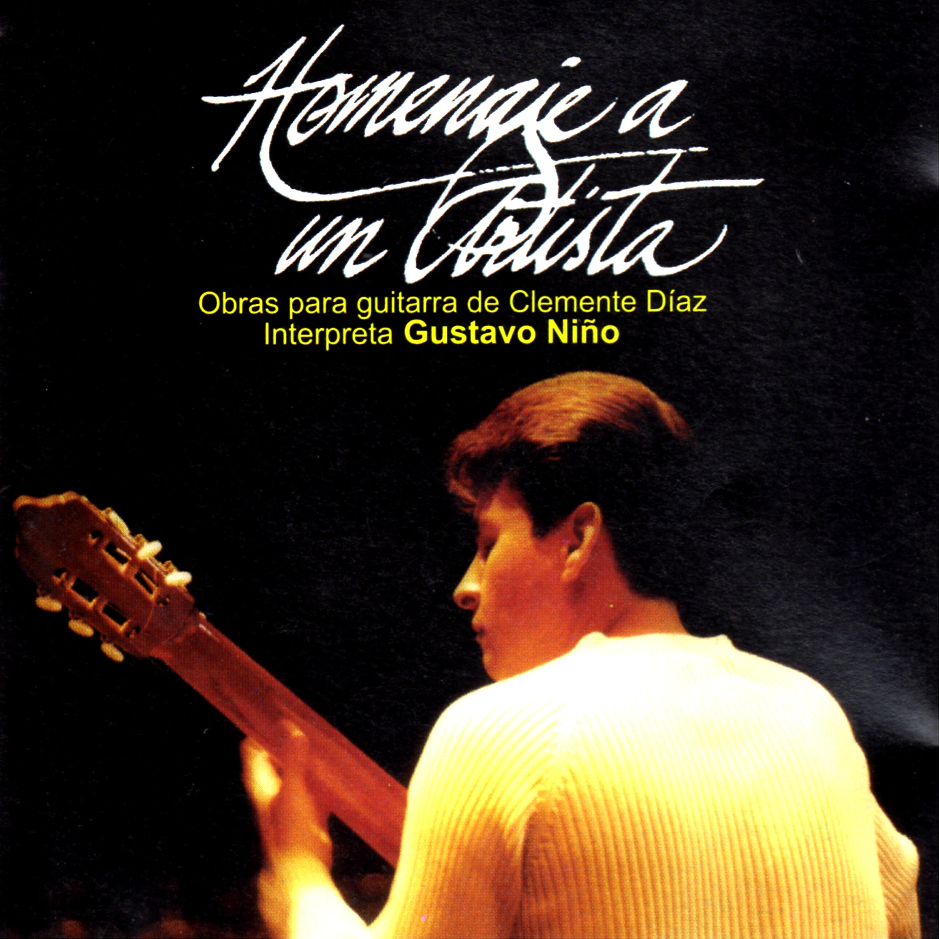 Релиз Homenaje a un Artista, Obras para Guitarra de Clemente Díaz