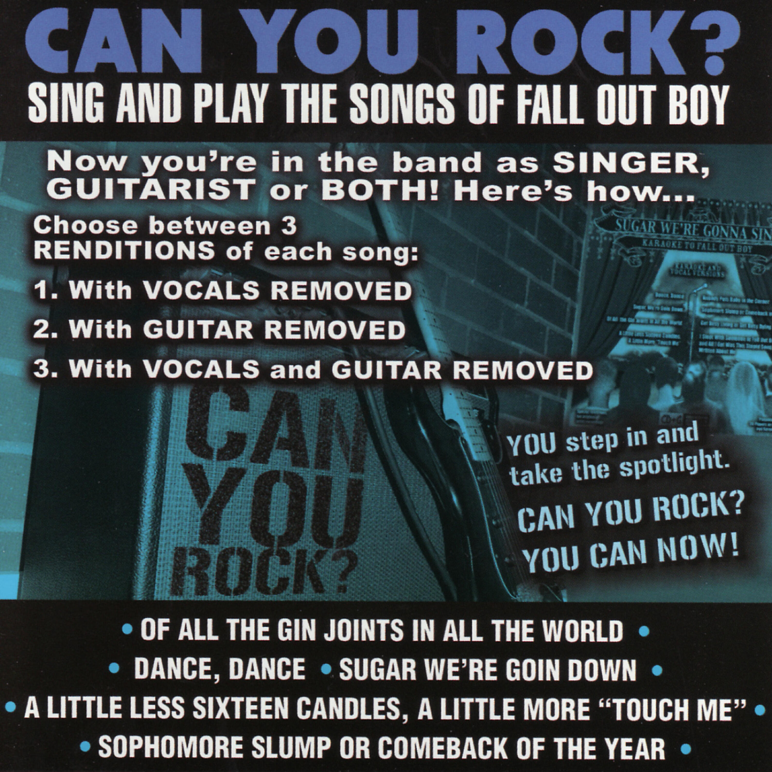 Релиз Can You Rock? Sing and Play the Songs of Fall Out Boy