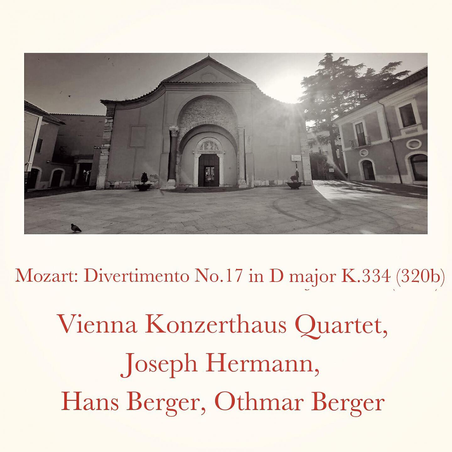 Релиз Mozart: Divertimento No.17 in D major K.334 (320b)