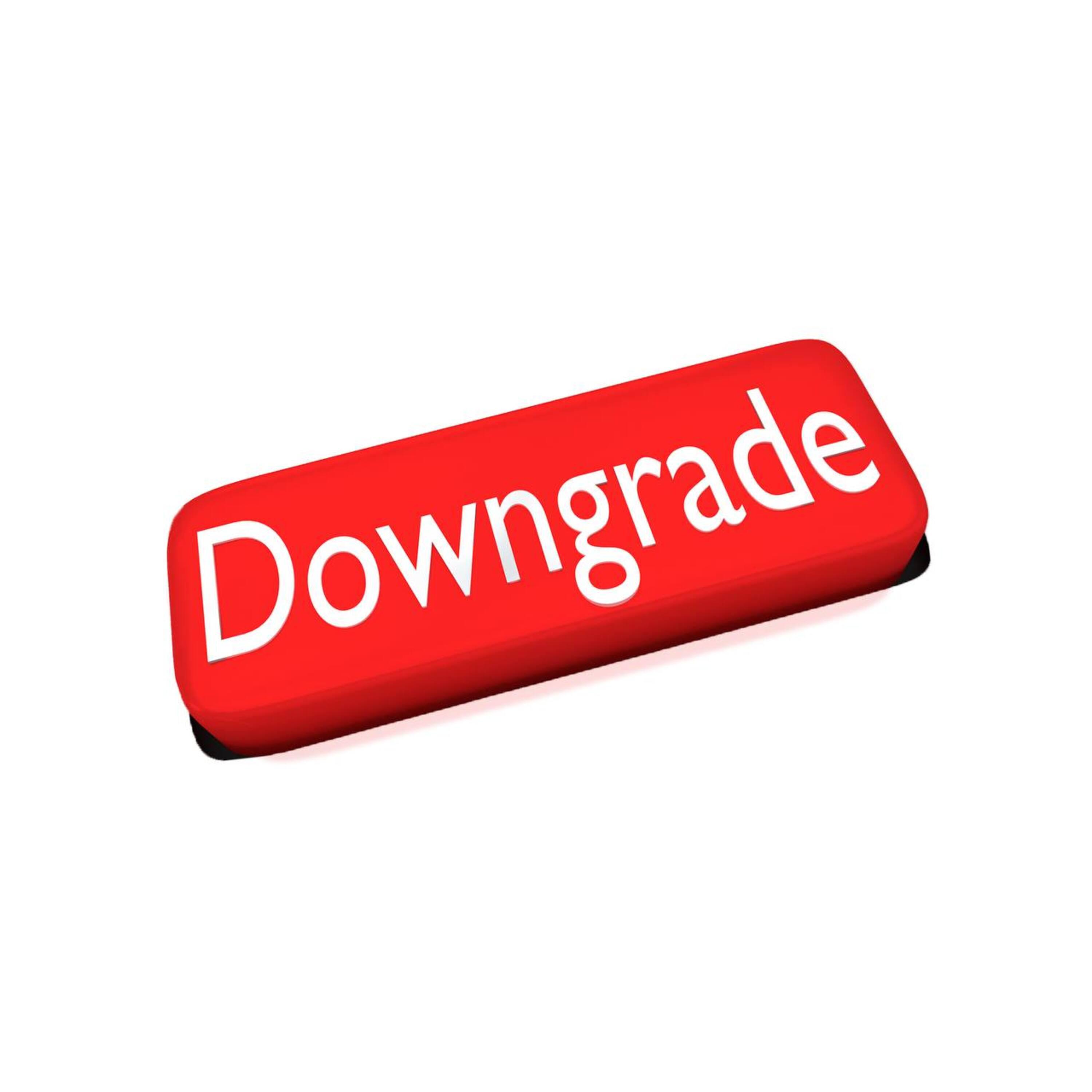 Релиз downgrade