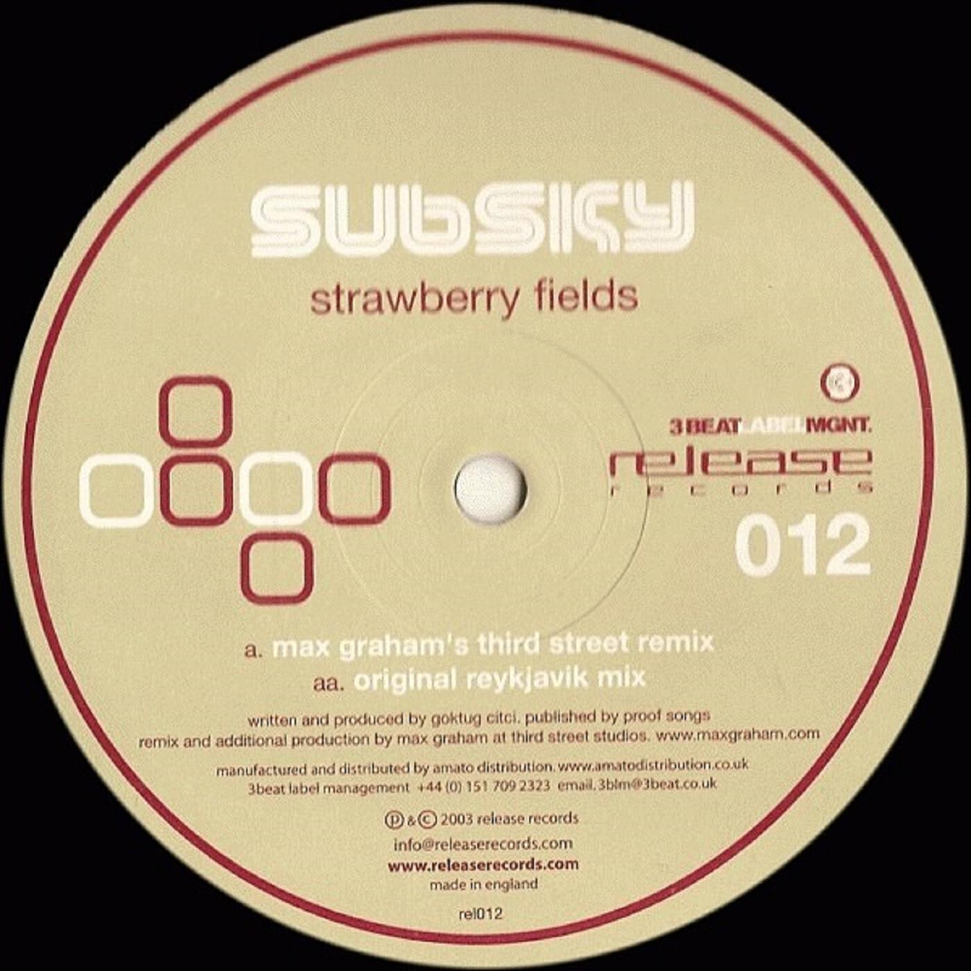 Релиз Strawberry Fields