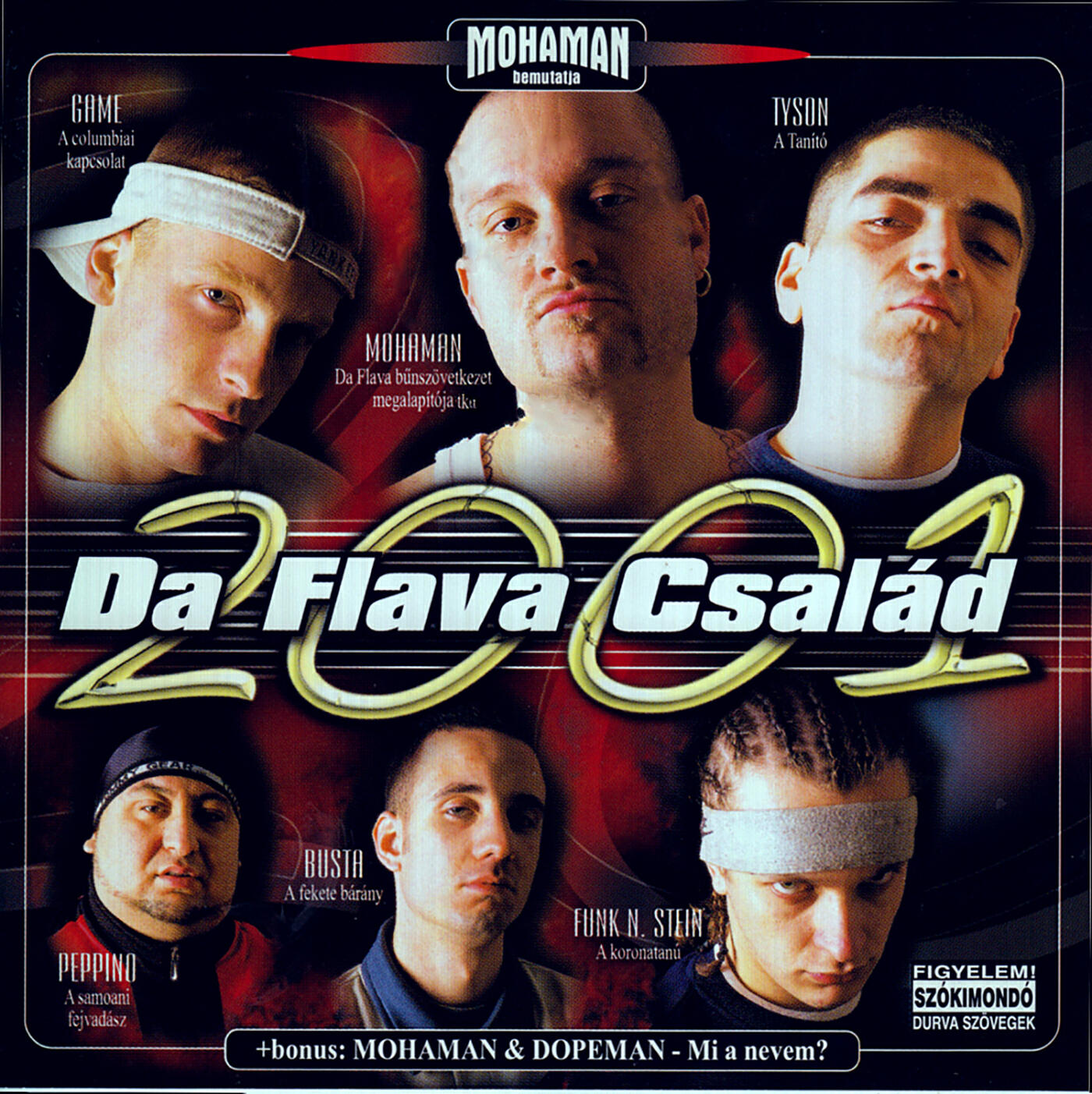 Релиз Da Flava család (2001)