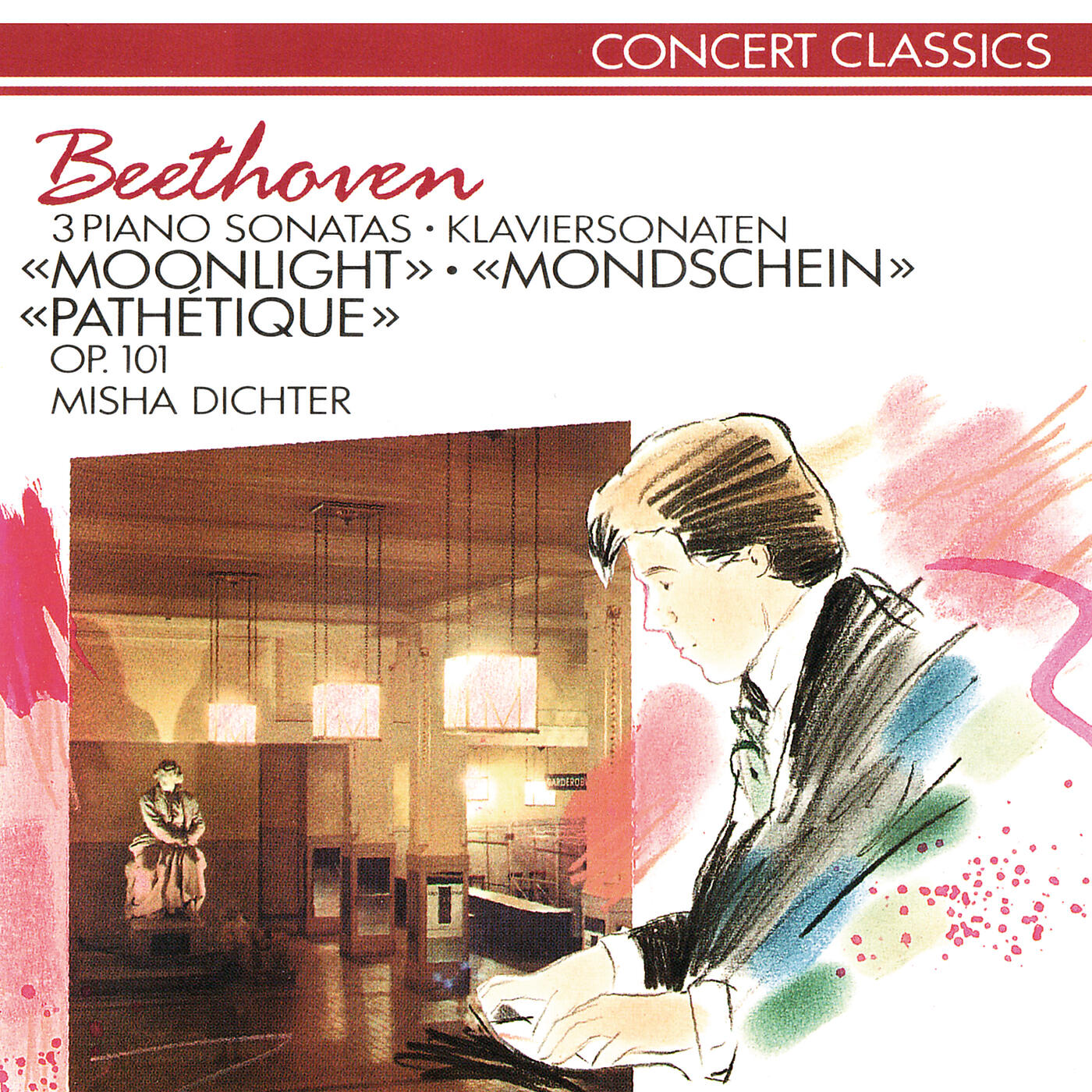 Релиз Beethoven: Piano Sonatas Nos. 8 "Pathétique", 14 "Moonlight" & 28