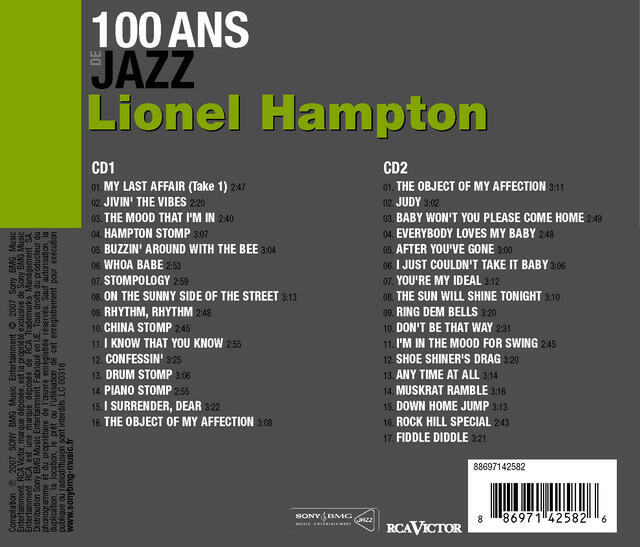 Релиз 100 ans de jazz