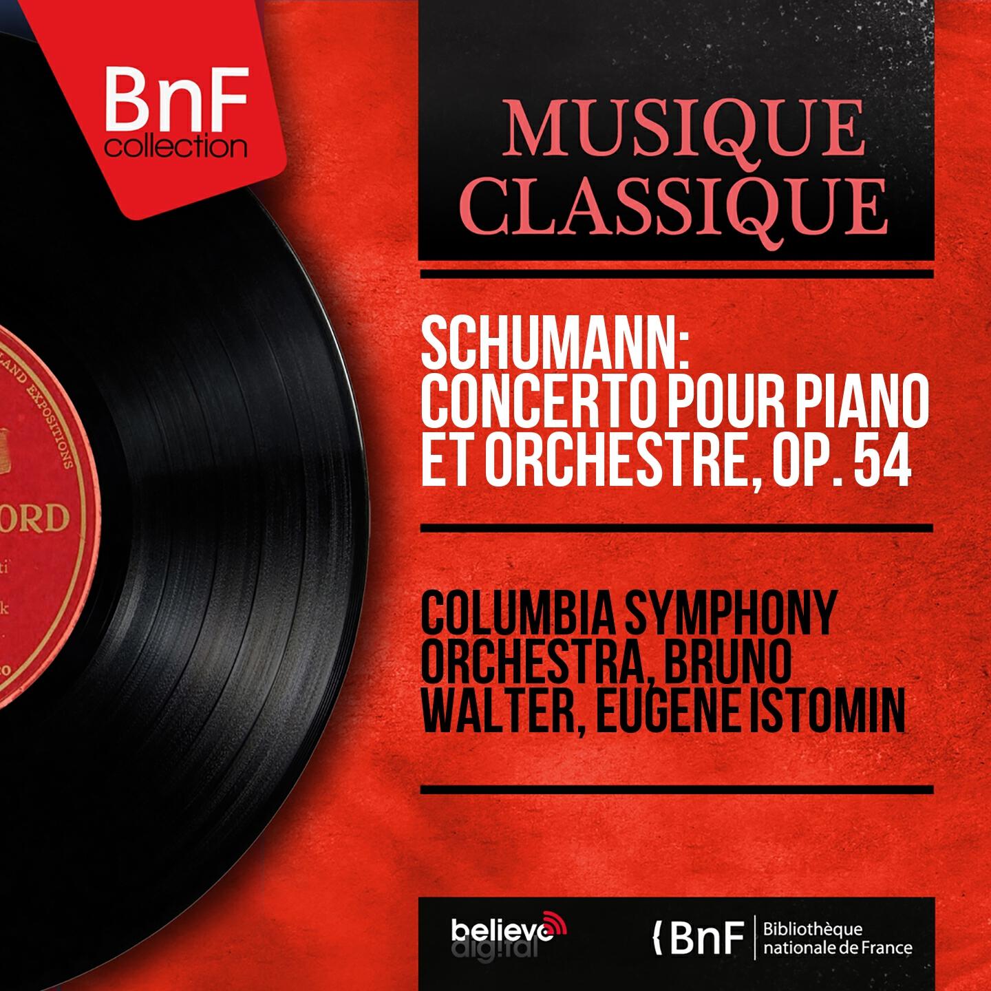 Релиз Schumann: Concerto pour piano et orchestre, Op. 54