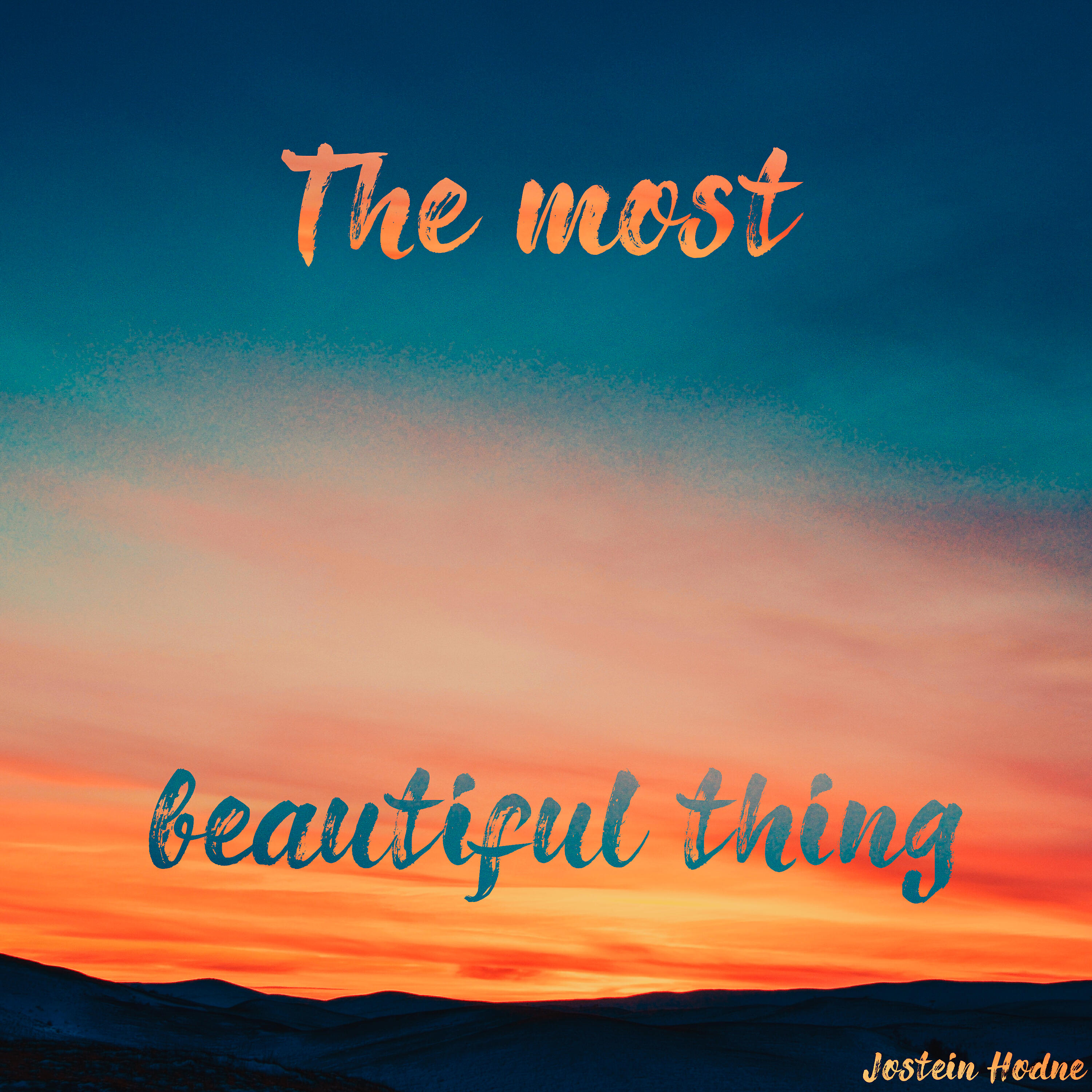 Релиз The Most Beautiful Thing