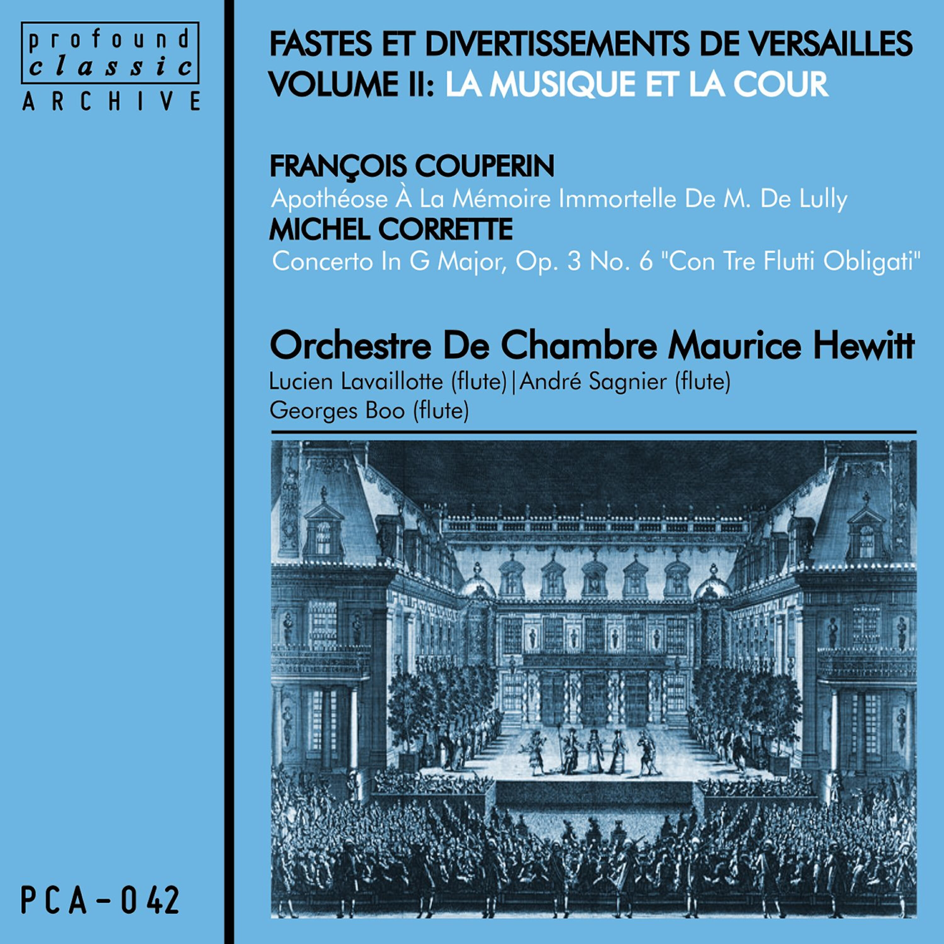 Релиз Fastes et divertissements de Versailles, Vol.  2: La musique et la cour