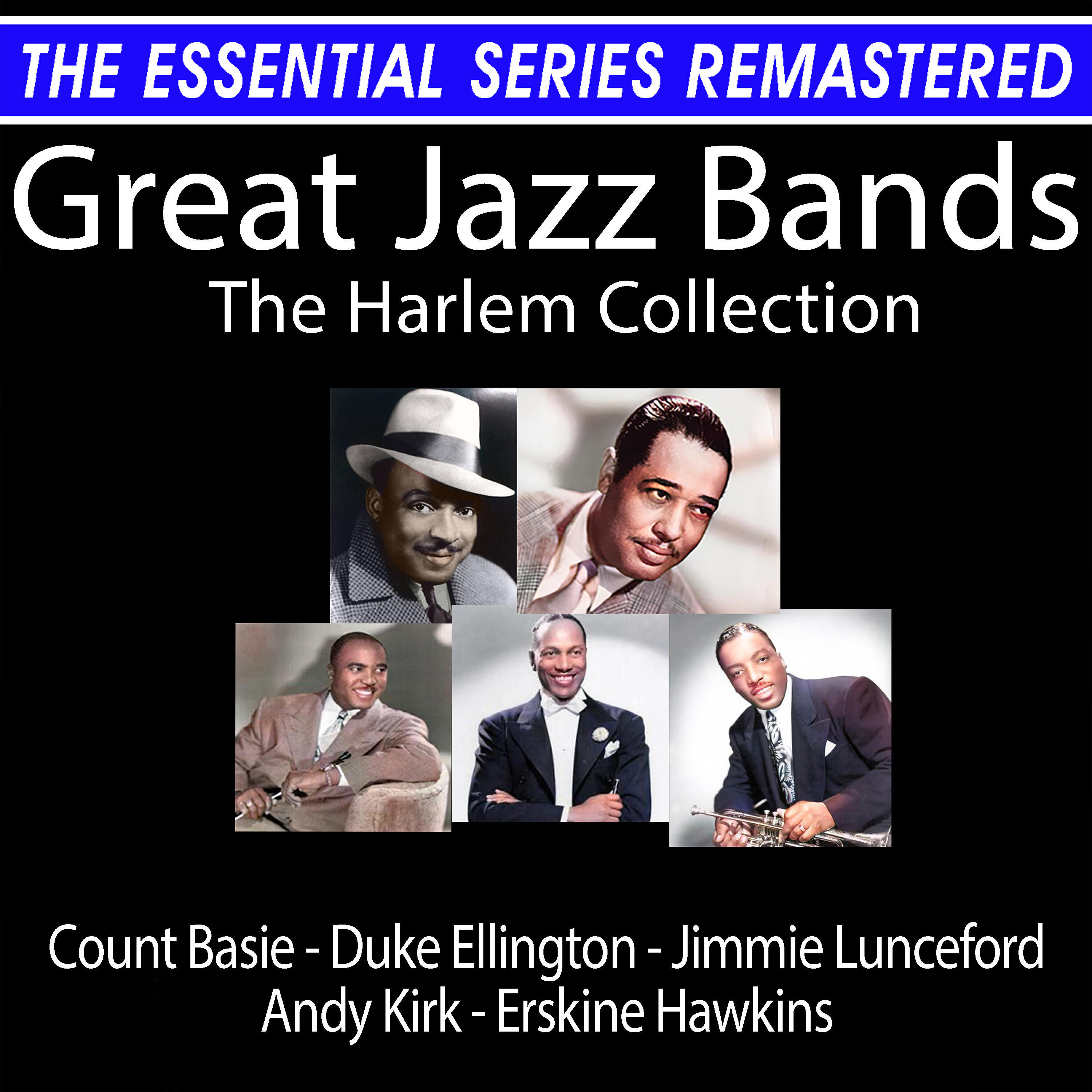 Релиз Great Jazz Bands the Harlem Collection the Essential Series