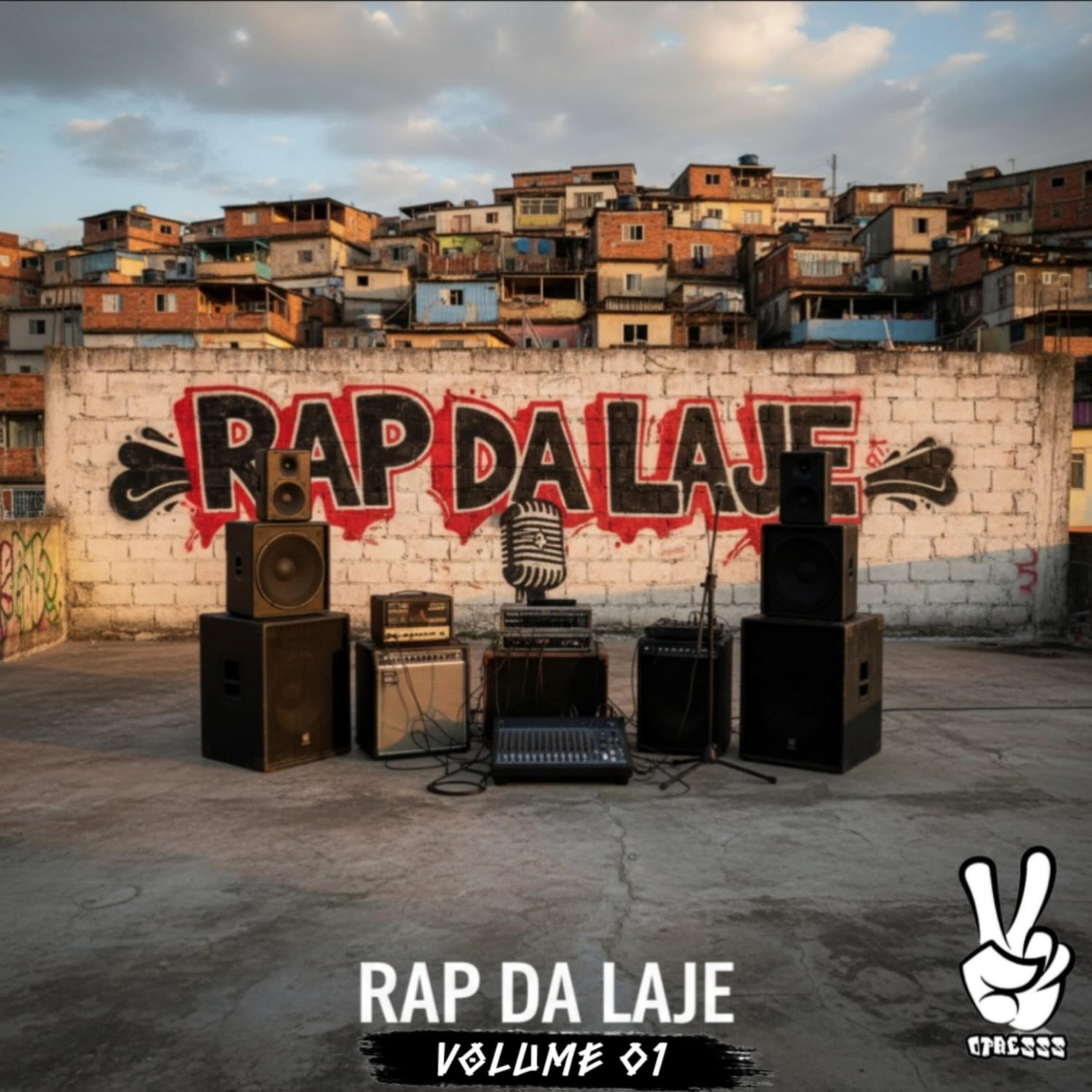 Релиз Rap da Laje Volume 01