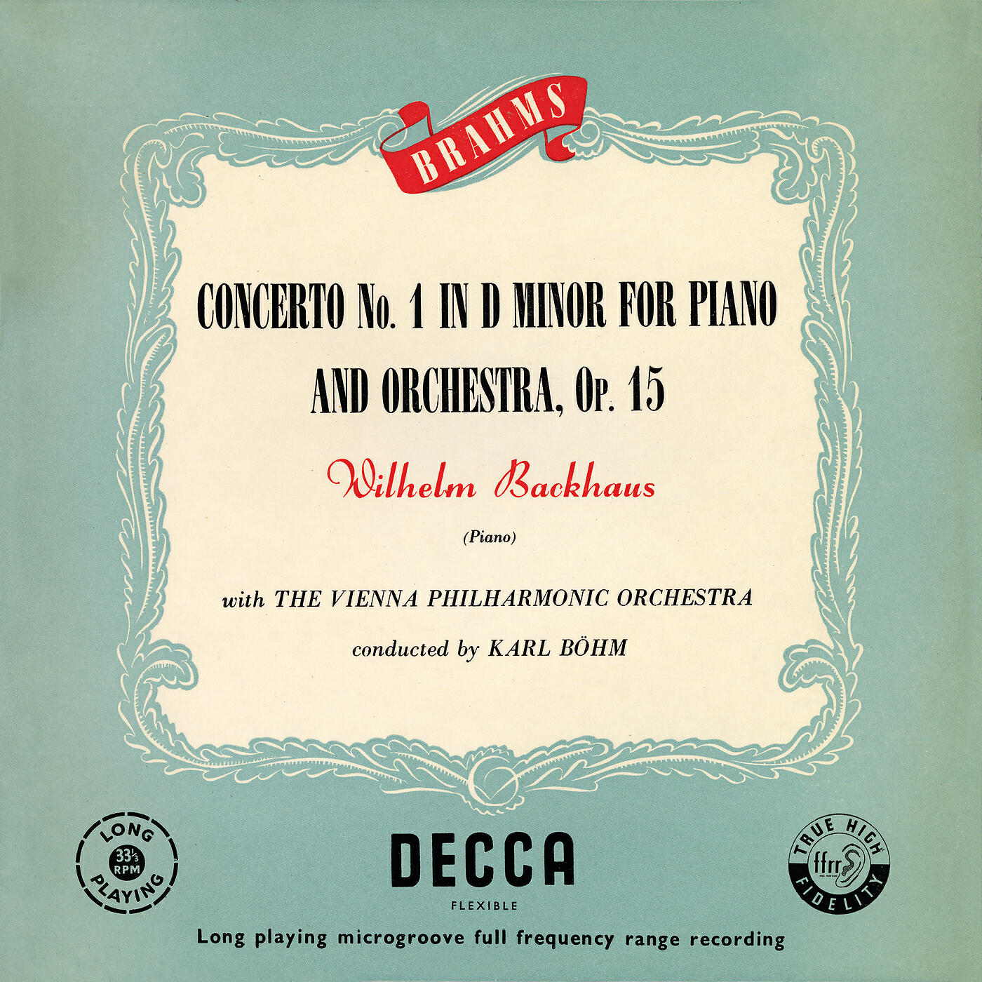 Релиз Brahms: Piano Concerto No. 1