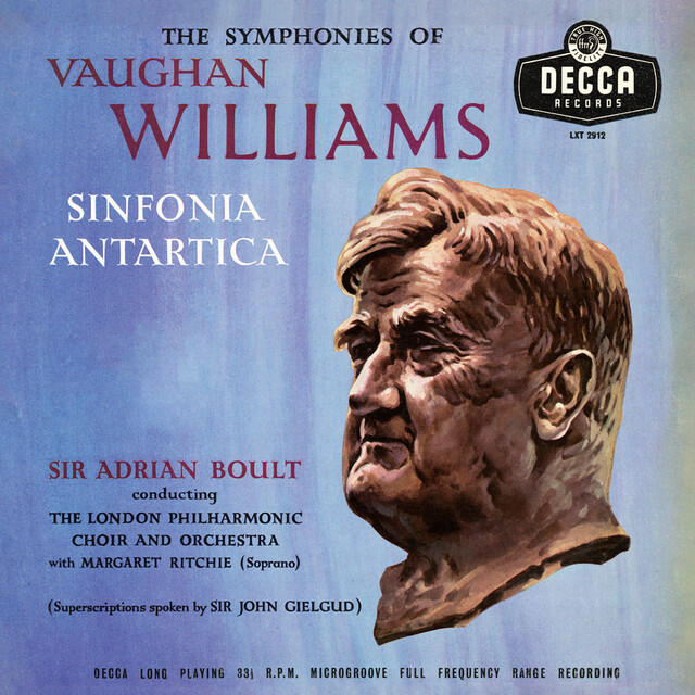 Постер альбома Vaughan Williams: Symphony No. 7 'Sinfonia Antartica'; Symphony No. 9 (Adrian Boult – The Decca Legacy I, Vol. 9)