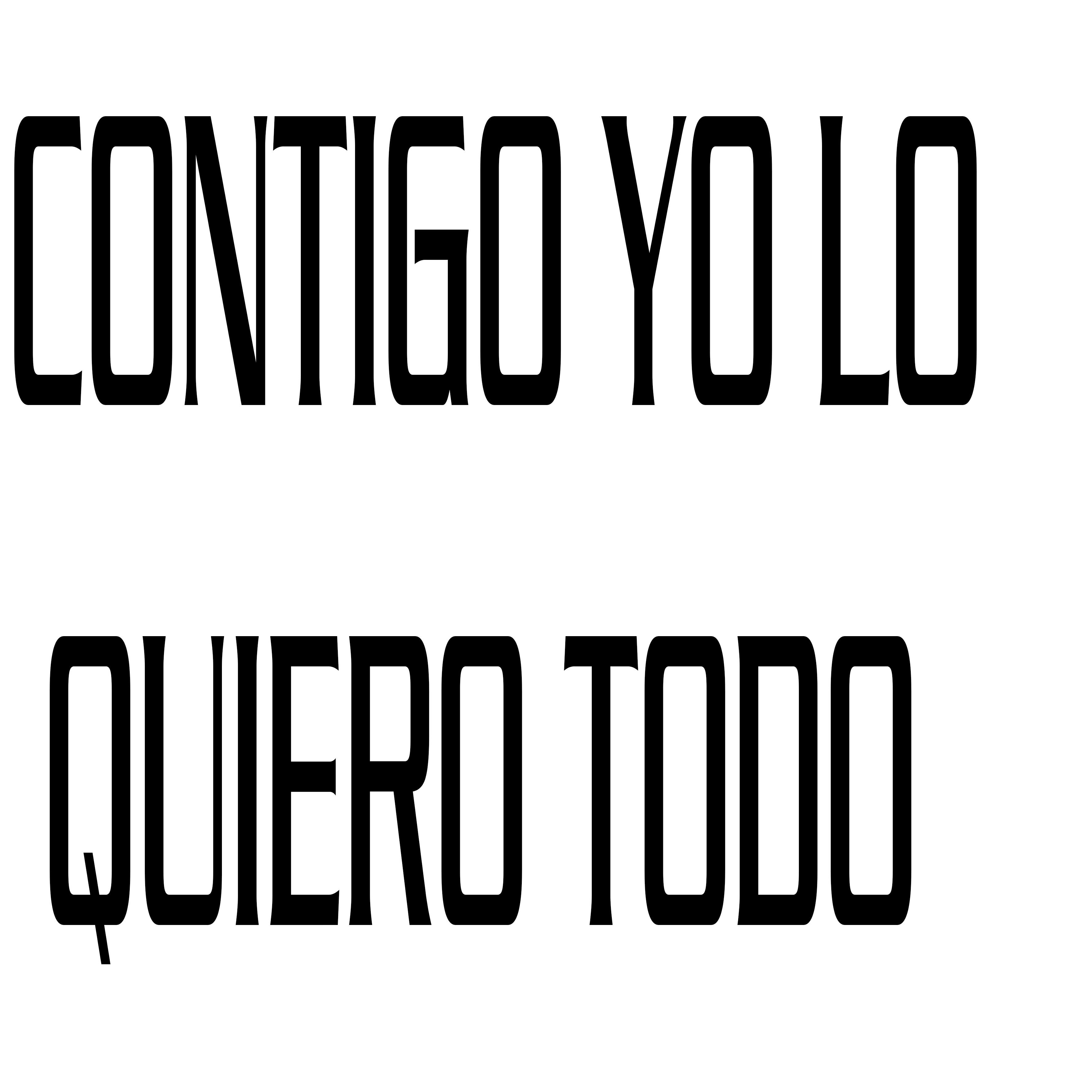 Трек Contigo Yo Lo Quiero Todo