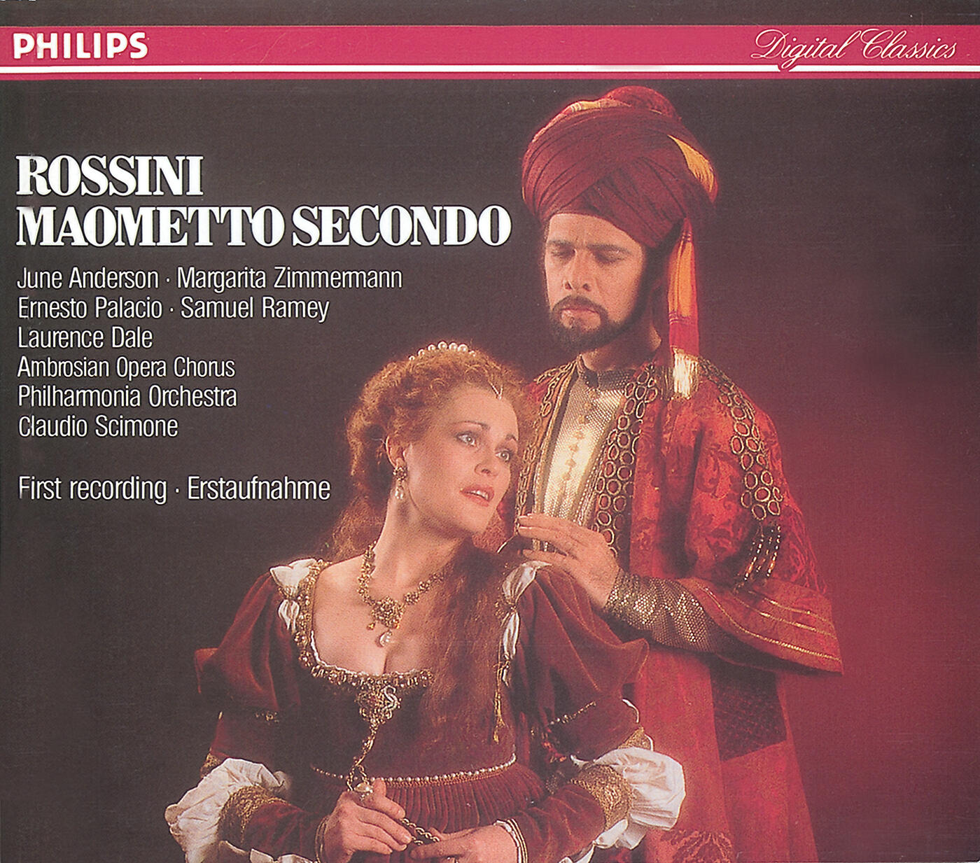 Релиз Rossini: Maometto II