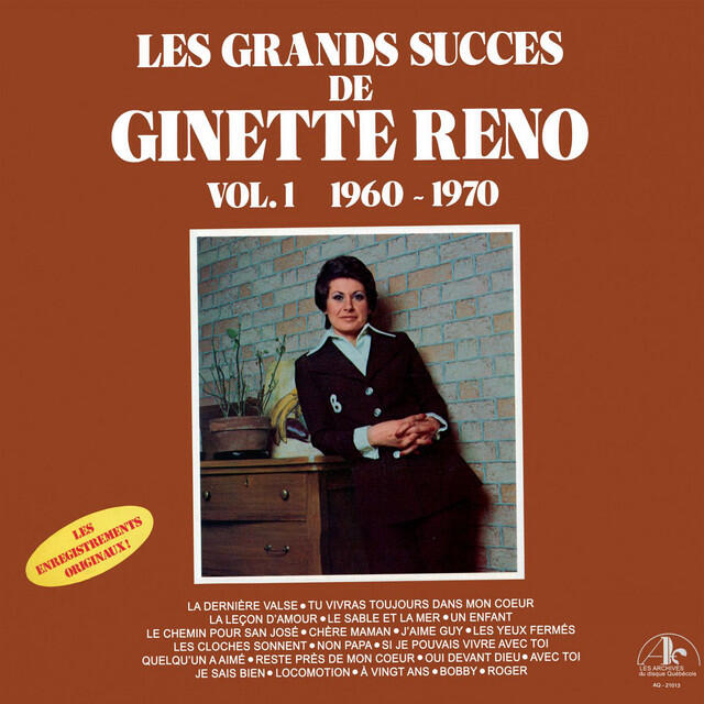 Релиз Les grands succès de Ginette Reno Vol.1 1960-1970
