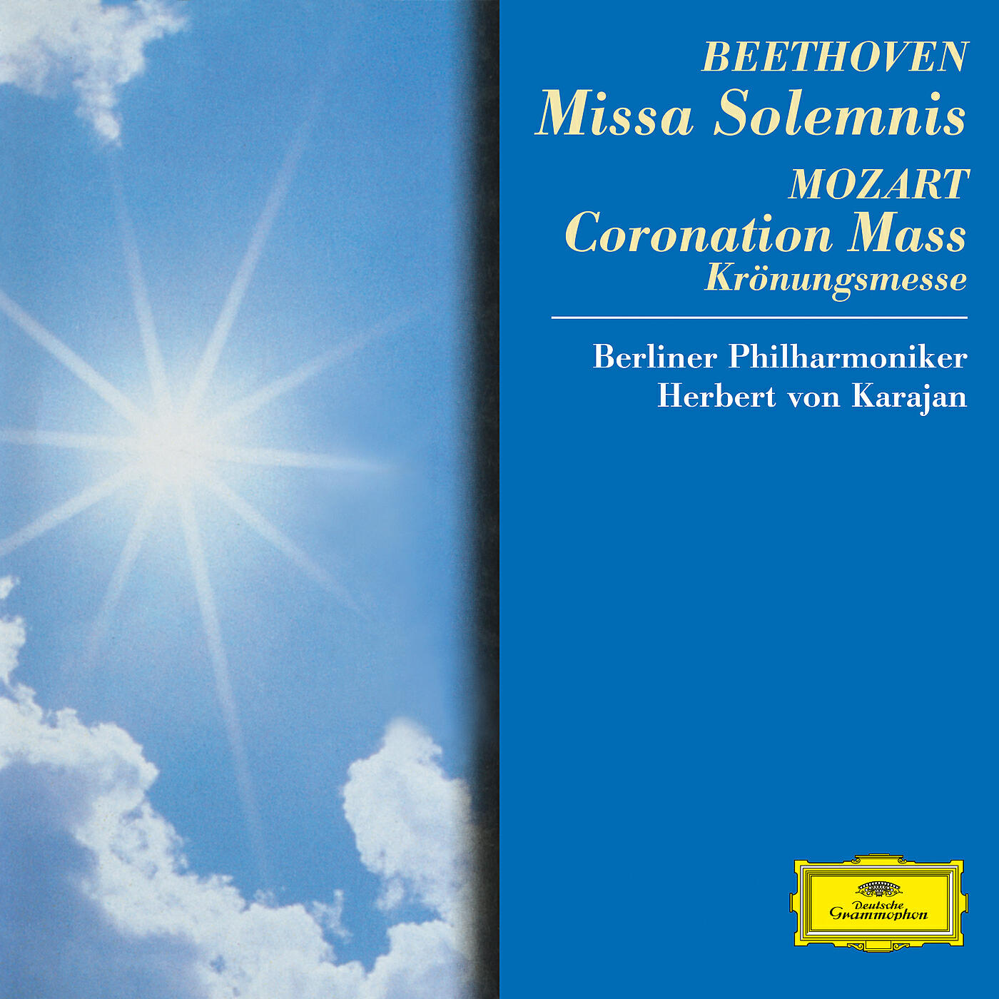 Релиз Beethoven: Missa Solemnis / Mozart: Coronation Mass