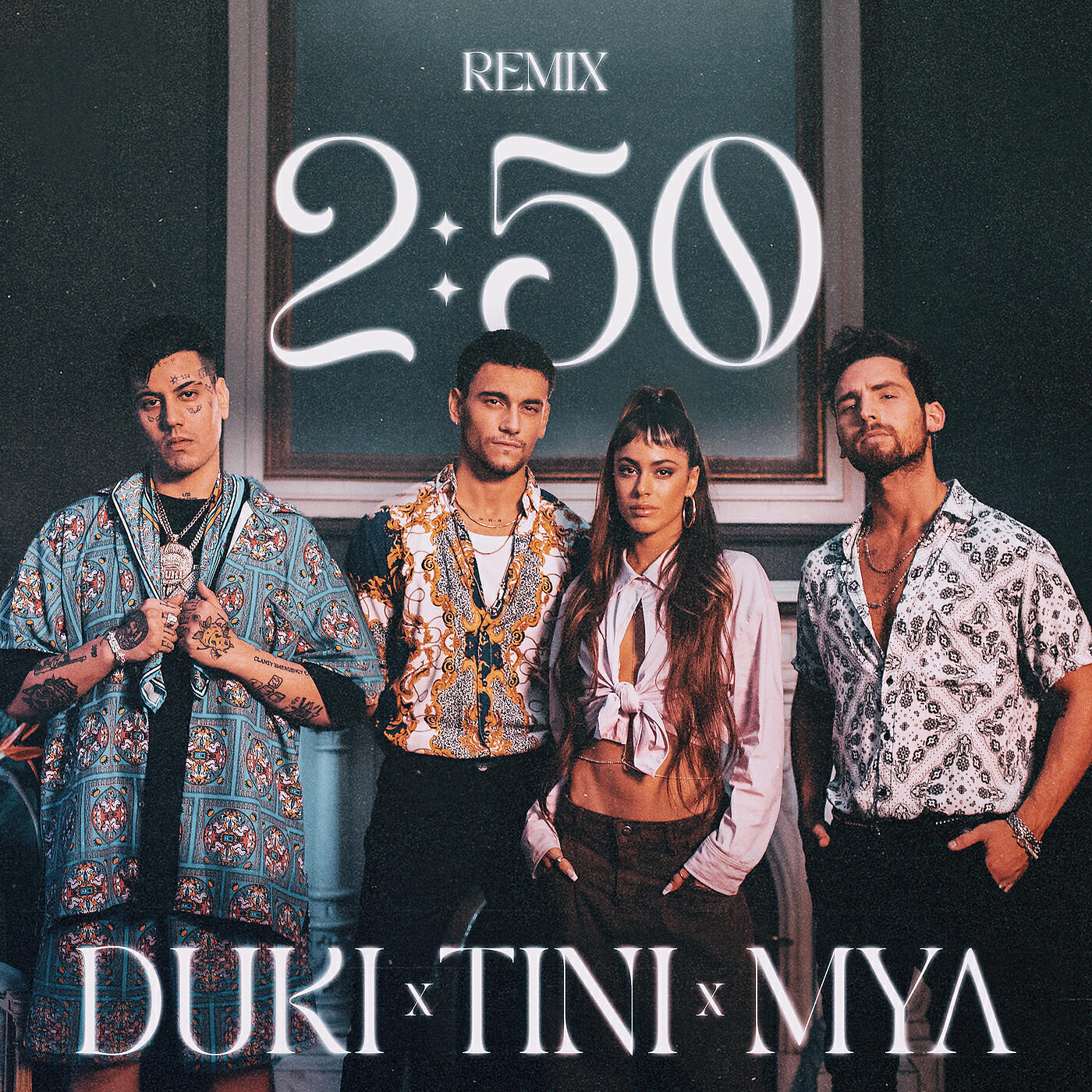 Скачать песню Mya, TINI, Duki - 2:50 Remix бесплатно в MP3 для Android и iOS