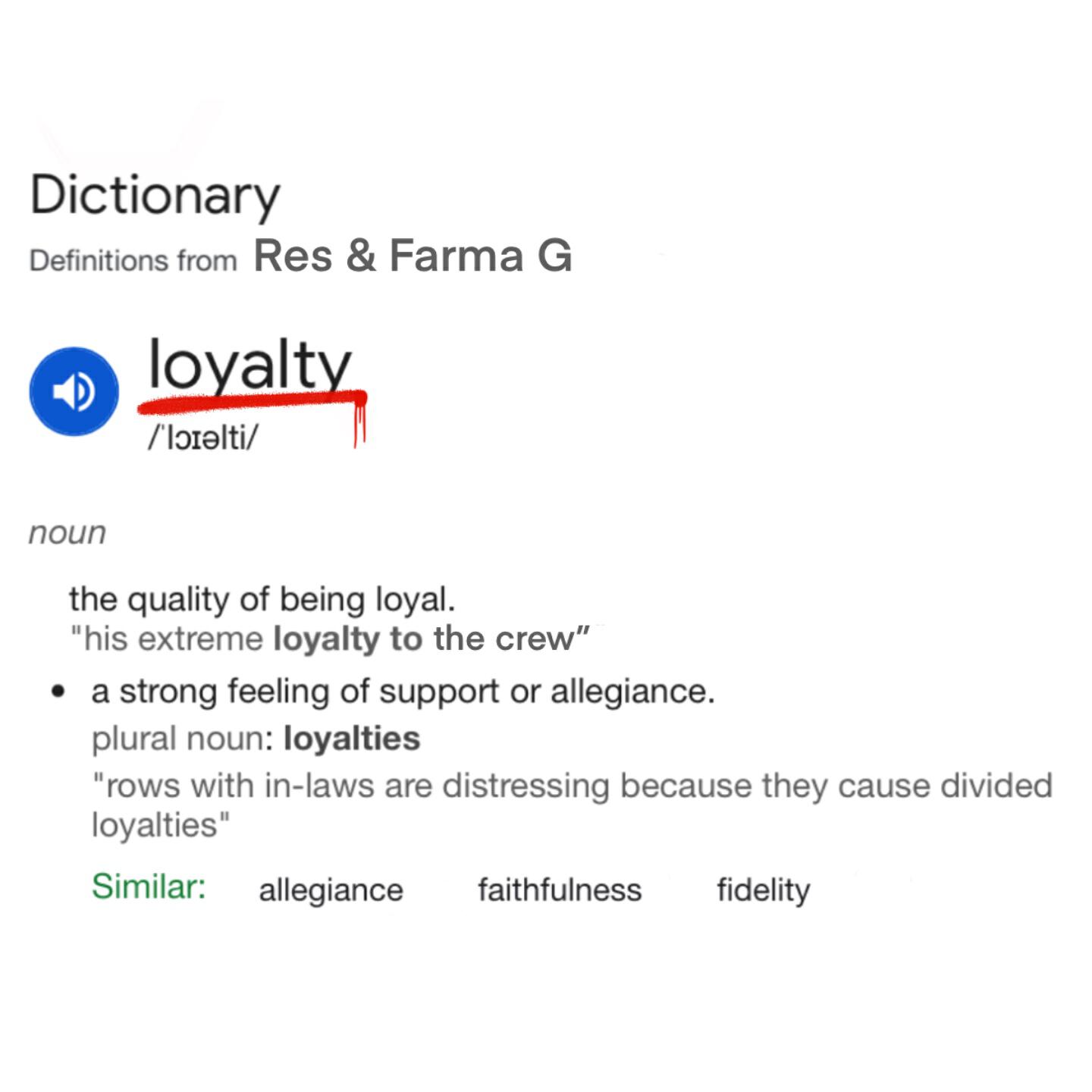 Релиз Loyalty