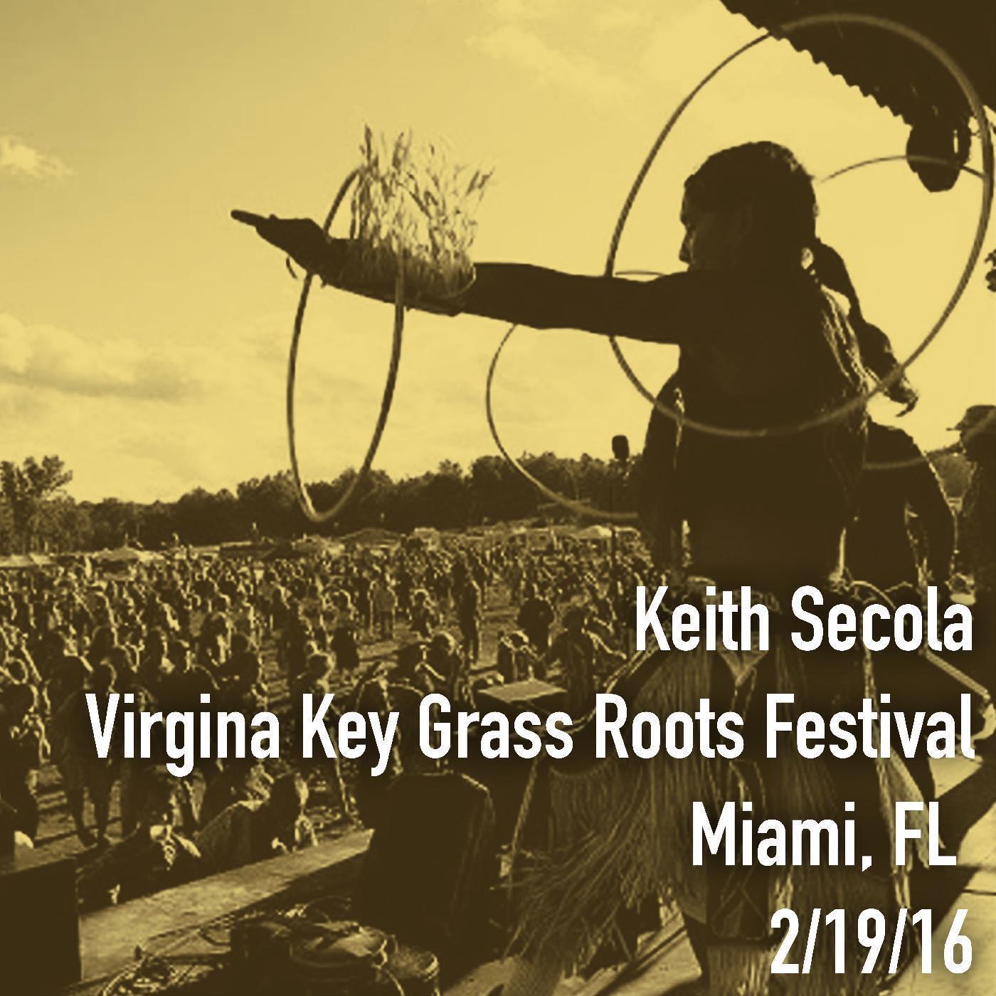 Релиз Virginia Key Grass Roots Festival, Miami, FL 2/19/16